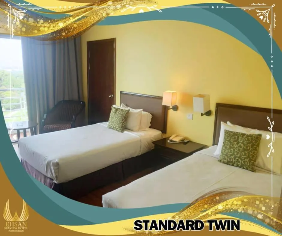 Bed in EHSAN SEAVIEW HOTEL PORT DICKSON
