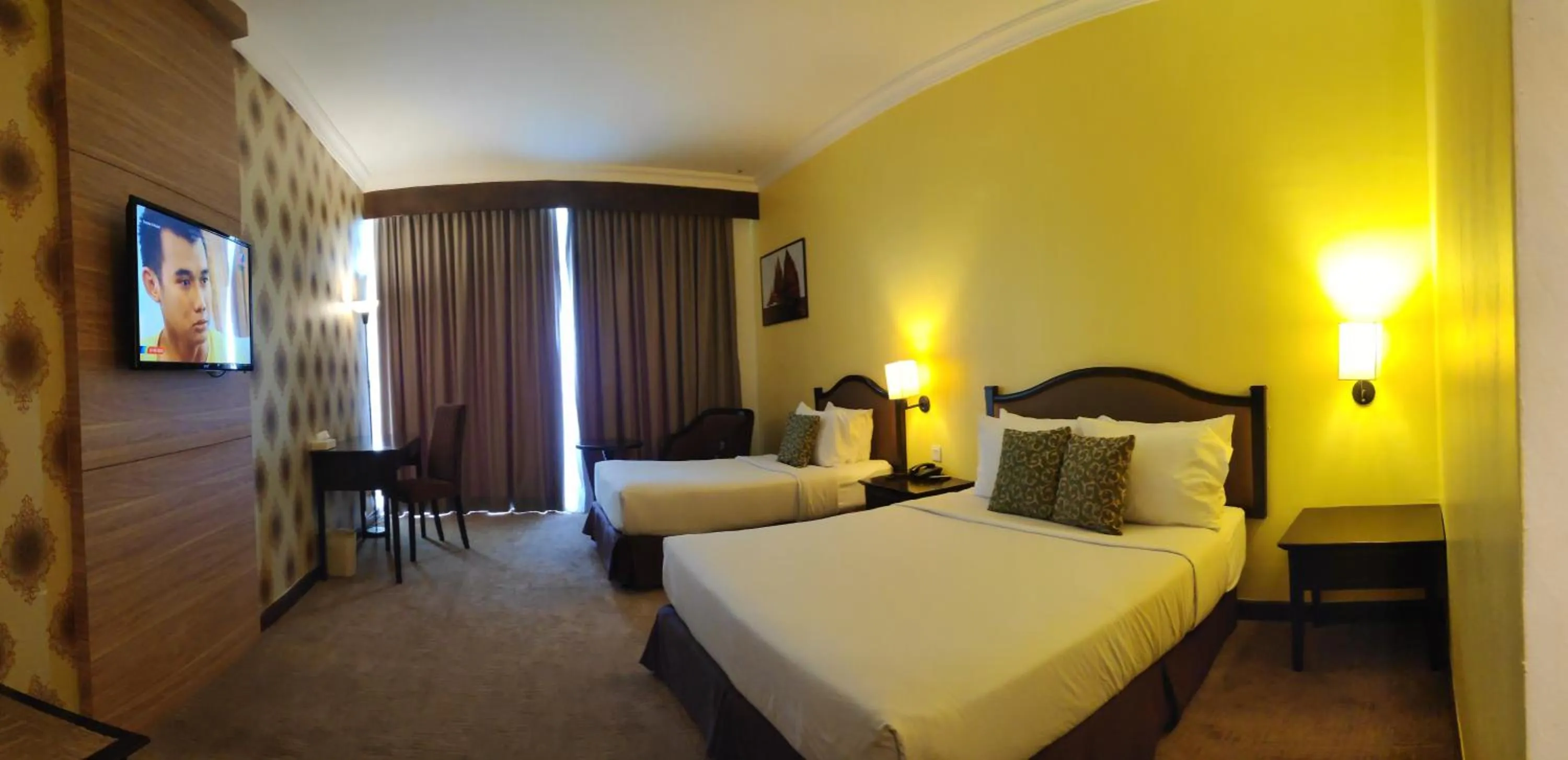 Bedroom, Bed in EHSAN SEAVIEW HOTEL PORT DICKSON