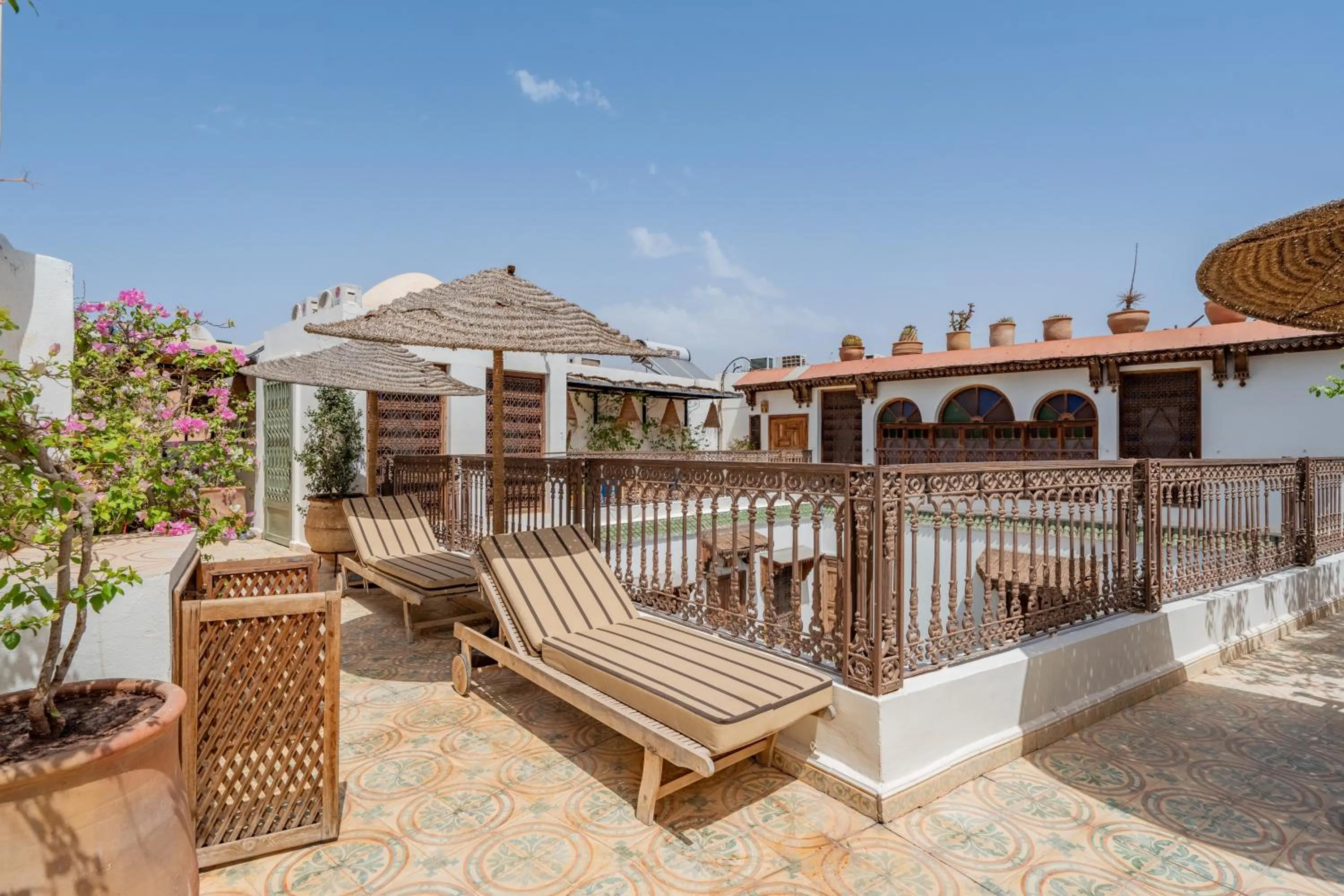 Balcony/Terrace in Riad Yamina52