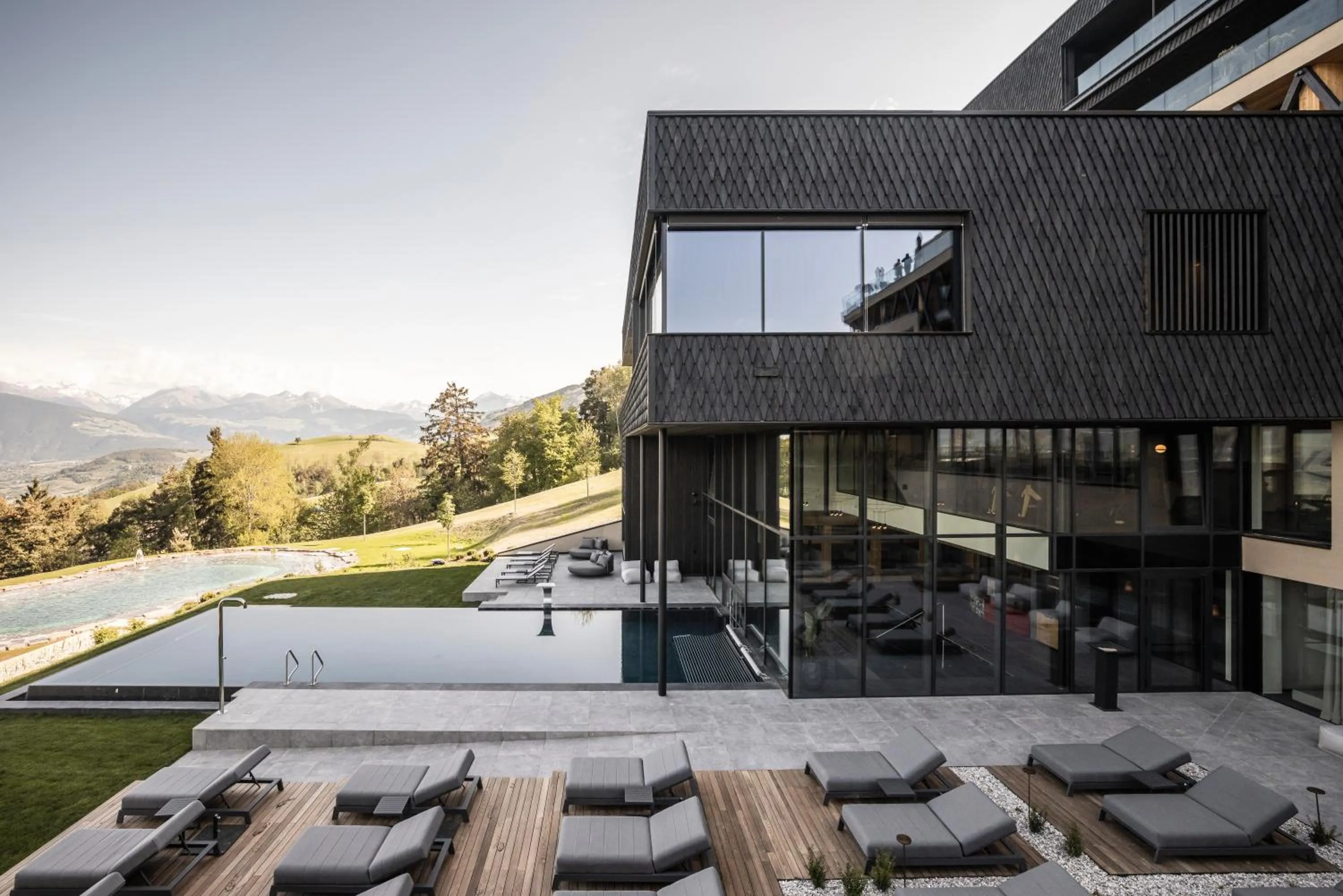 Garden in Santre dolomythic home