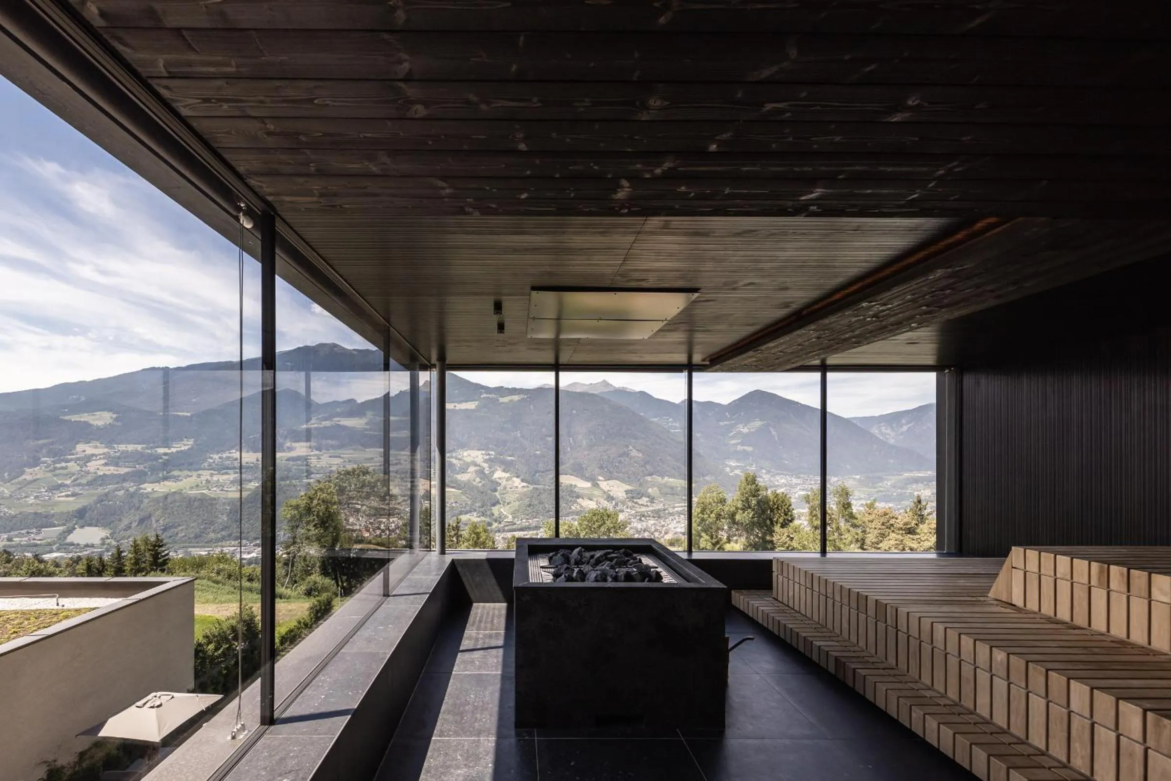 Sauna in Santre dolomythic home