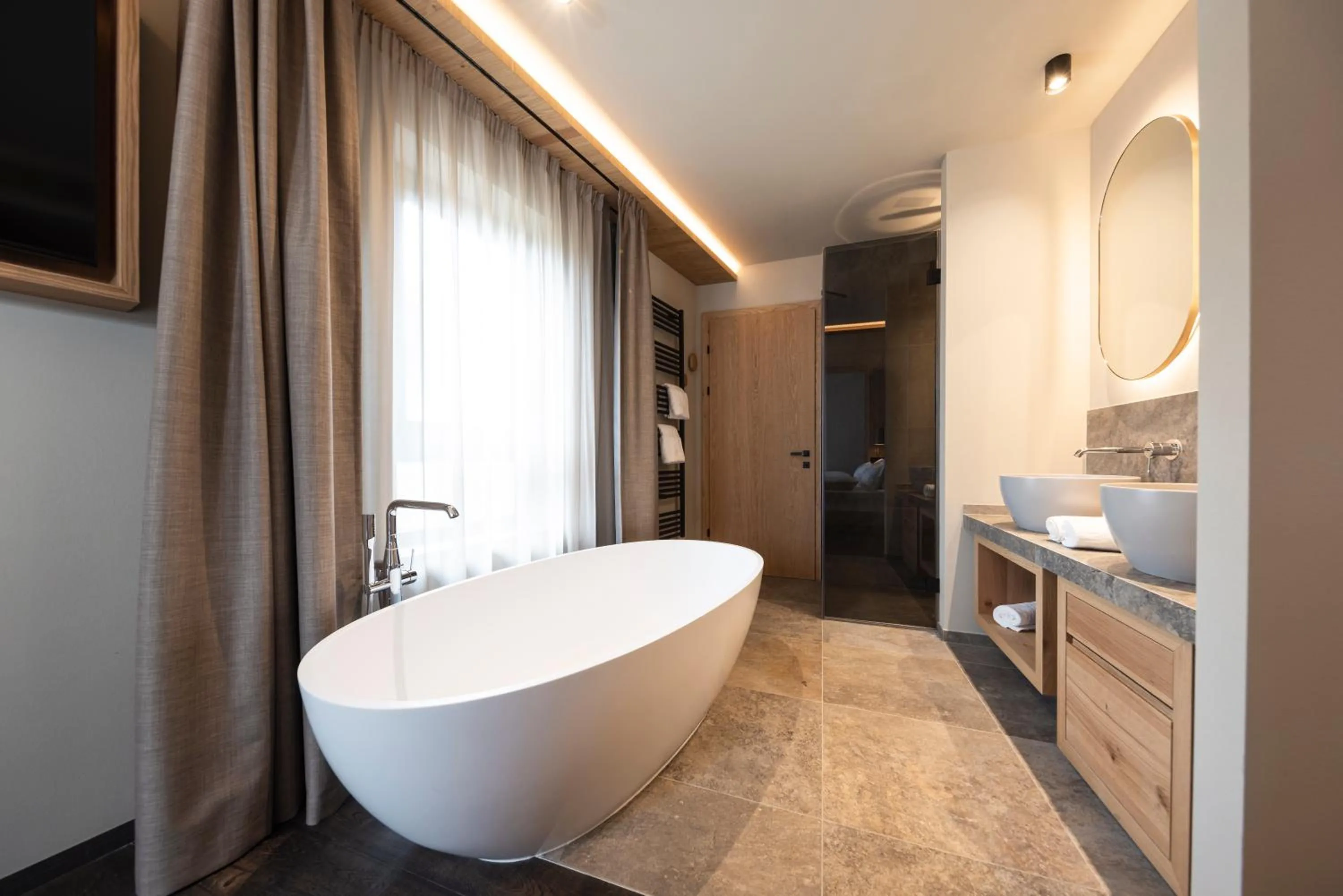 Bathroom in Santre dolomythic home