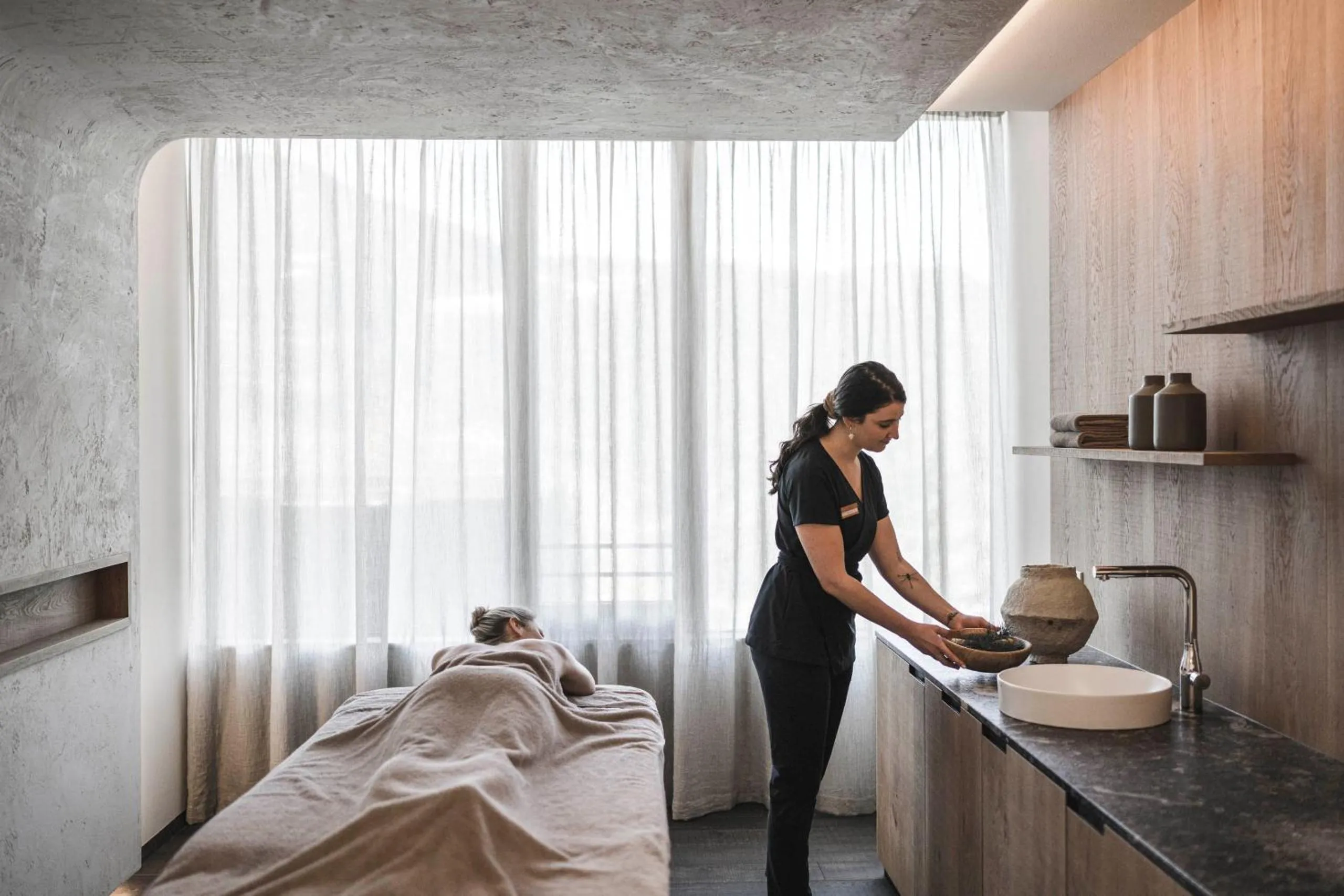 Spa and wellness centre/facilities, Bed in Santre dolomythic home