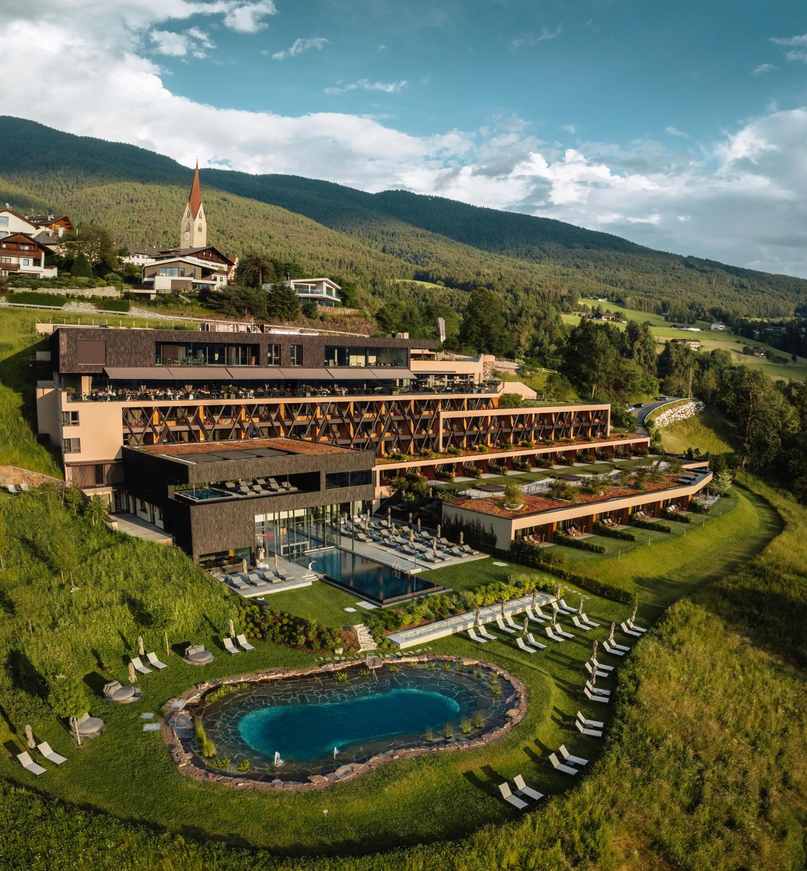 Property building in Santre dolomythic home