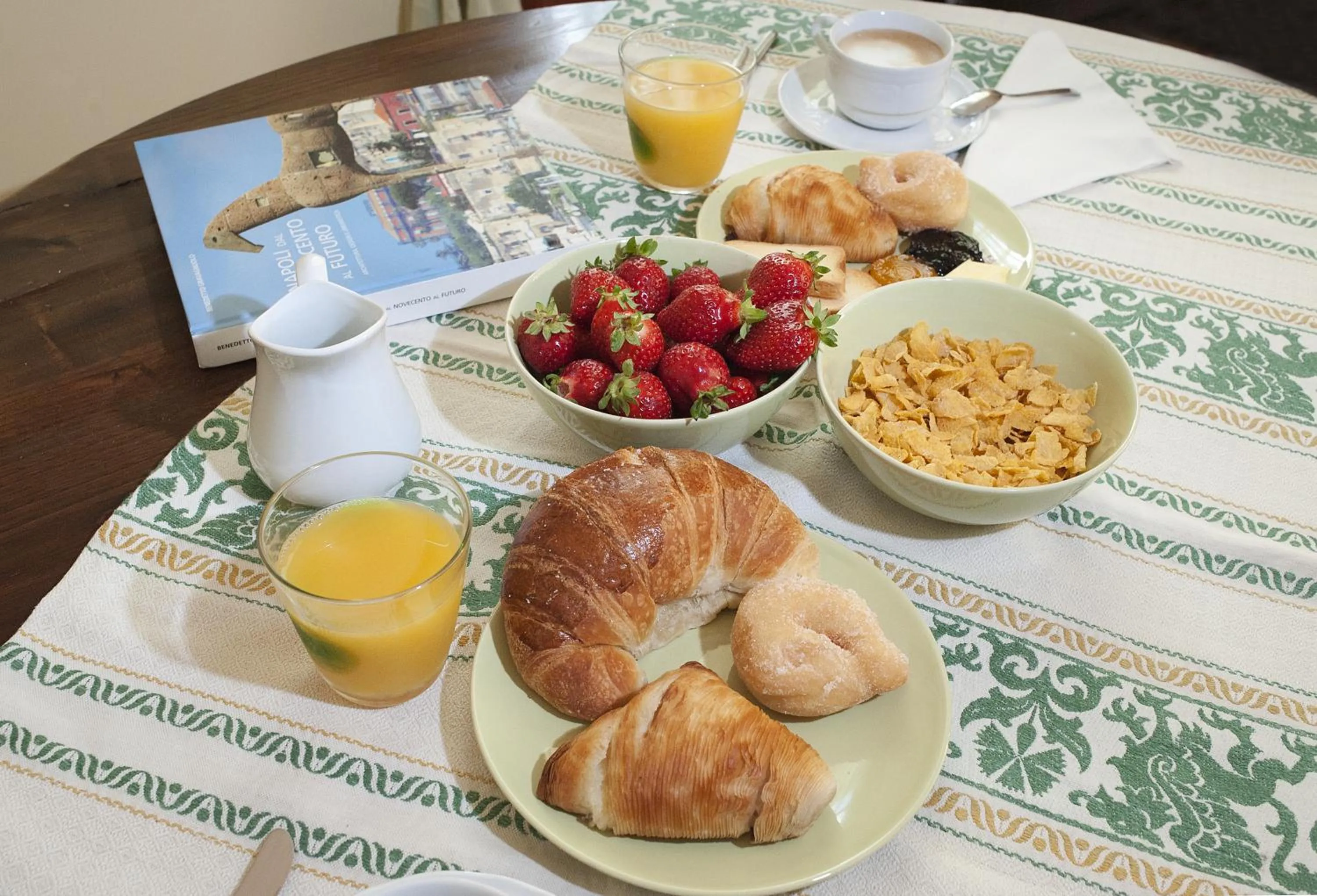 Continental breakfast in Areamare