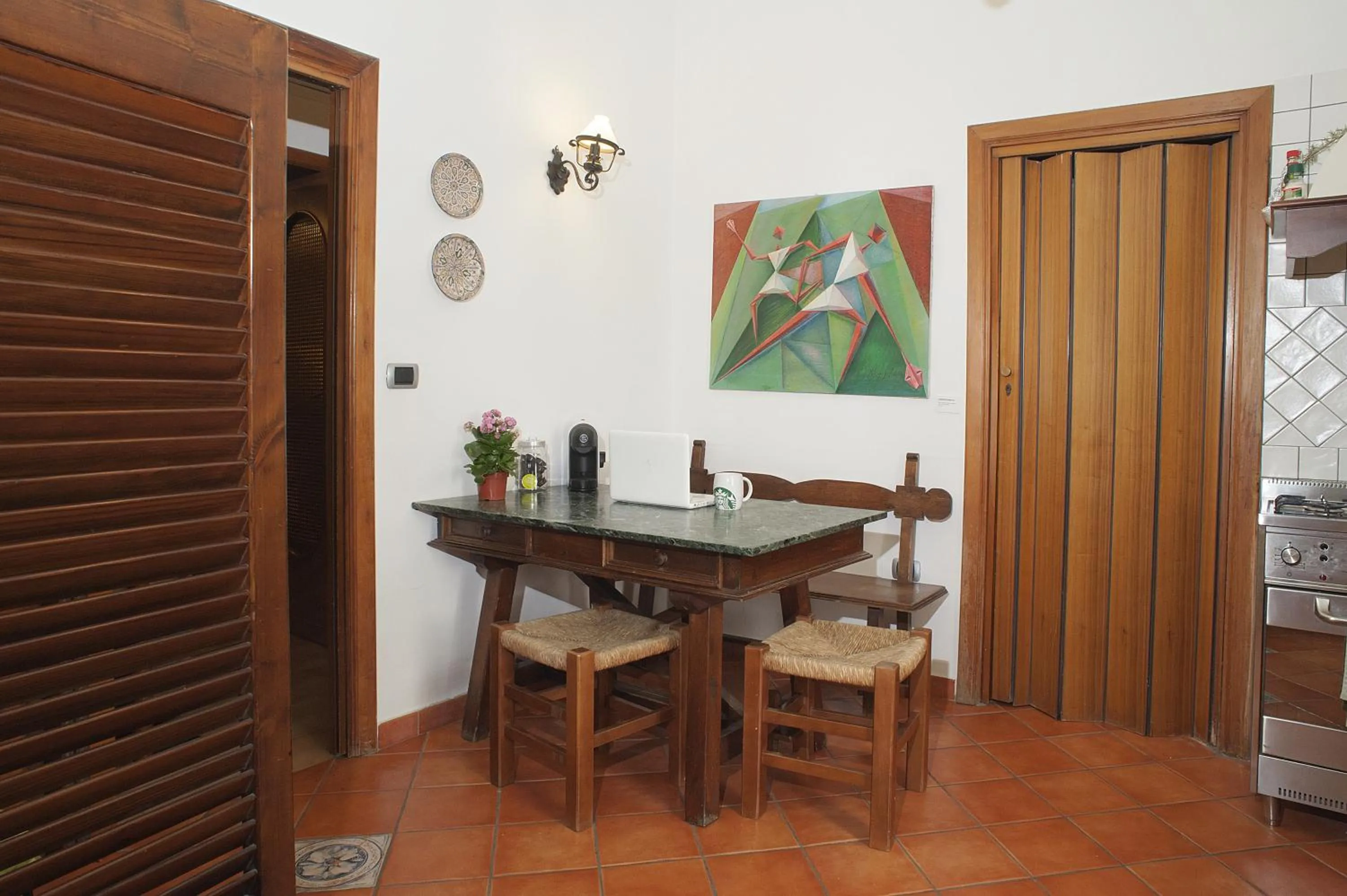 Communal kitchen in Areamare