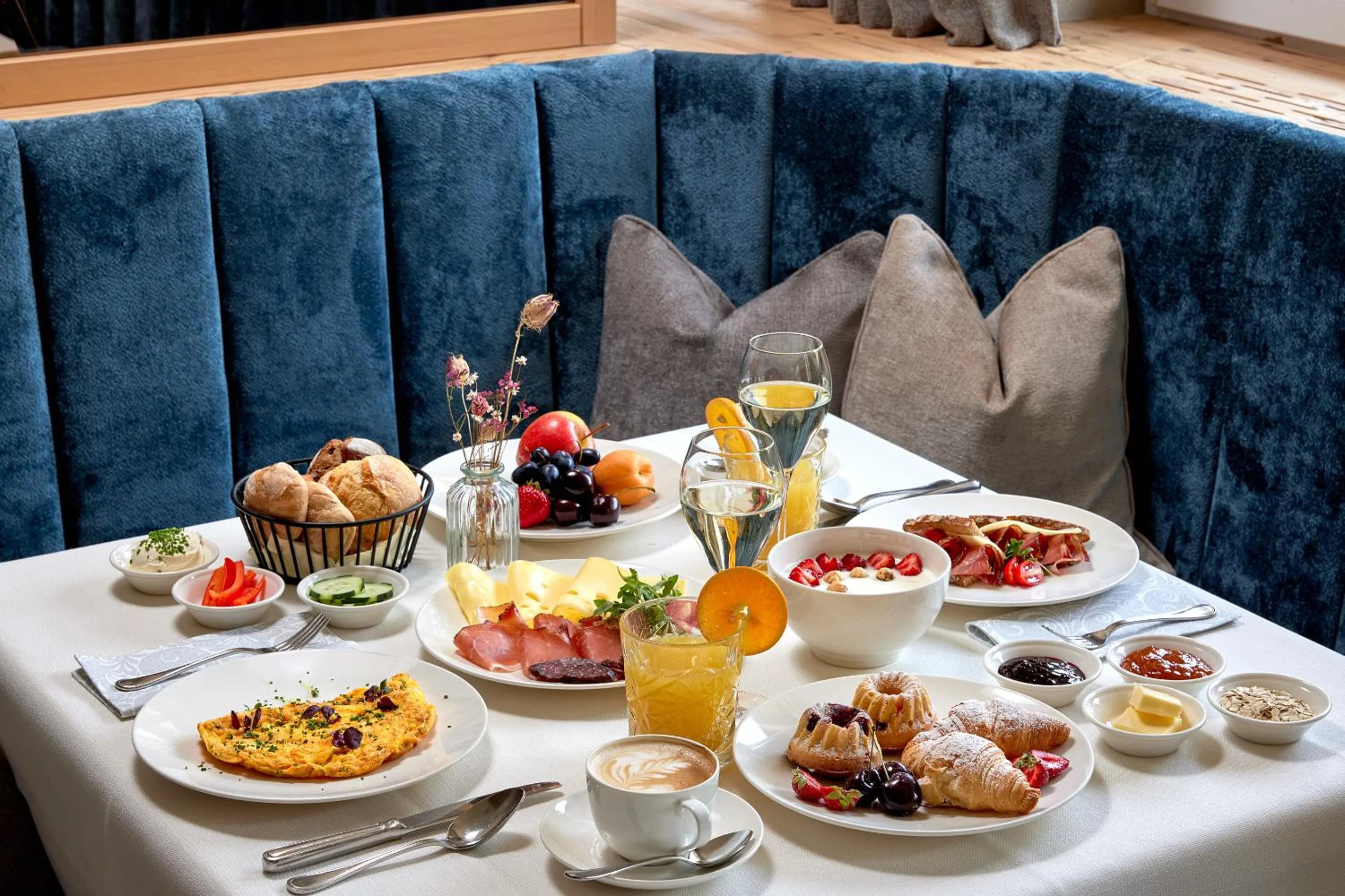 Breakfast in Vitalpina Hotel Magdalenahof