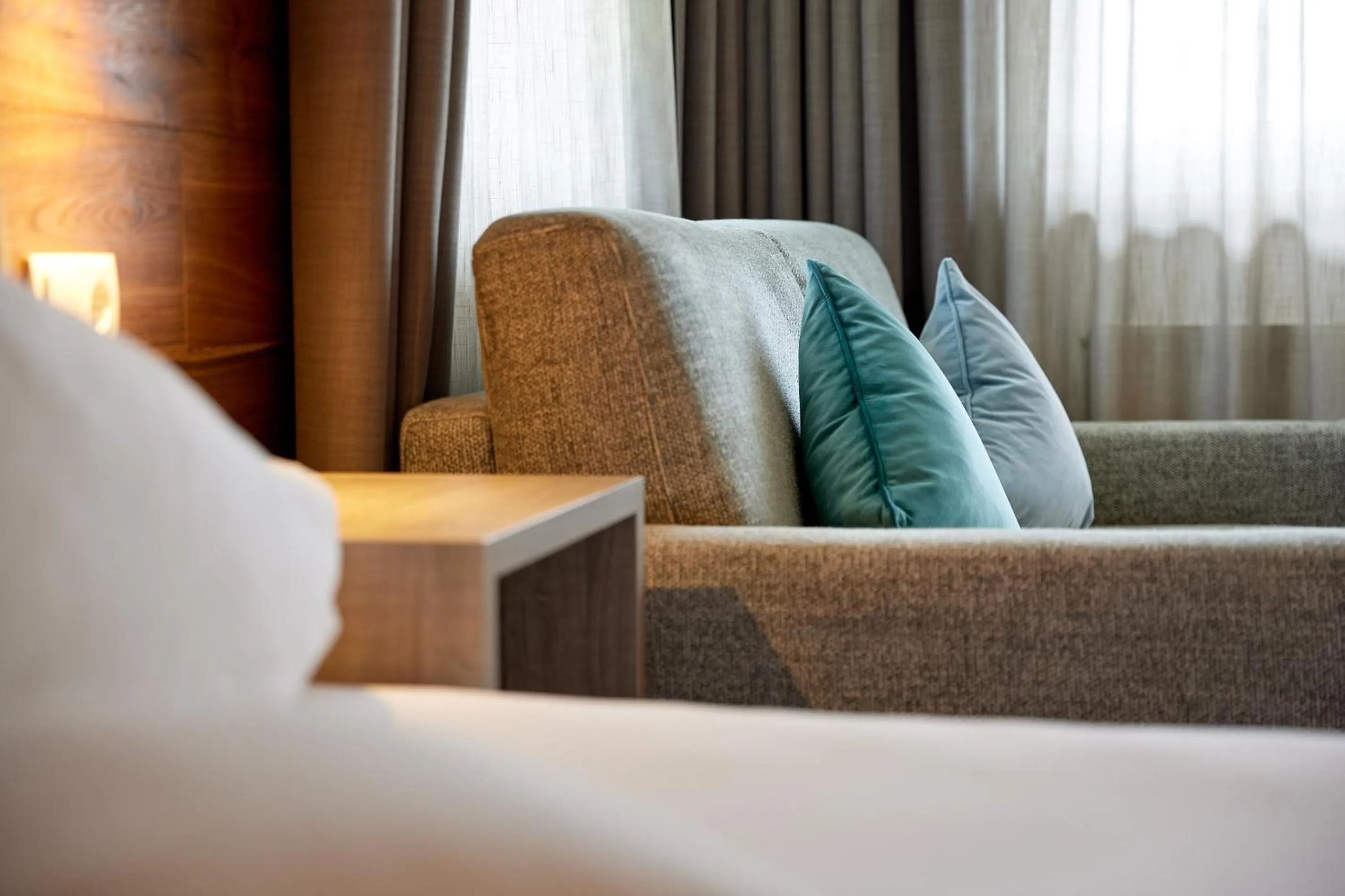 Photo of the whole room, Bed in Vitalpina Hotel Magdalenahof