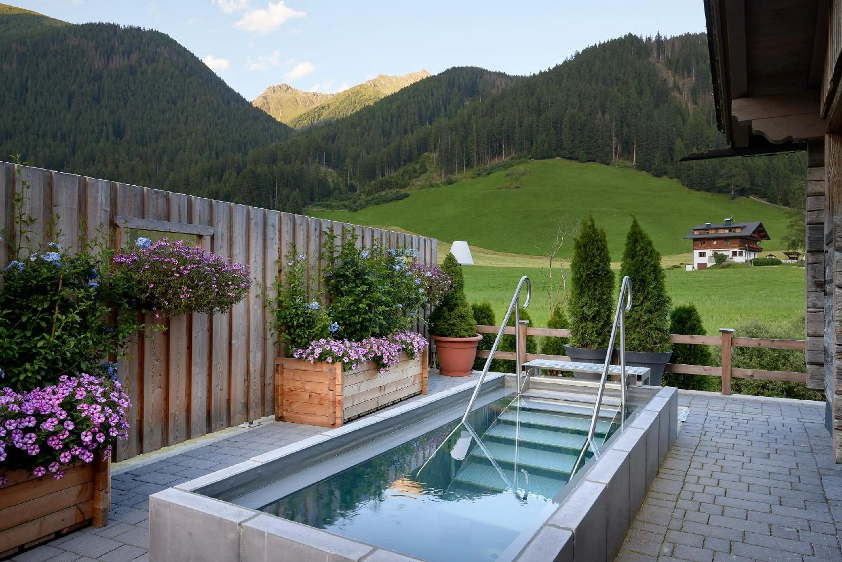 Sauna in Vitalpina Hotel Magdalenahof