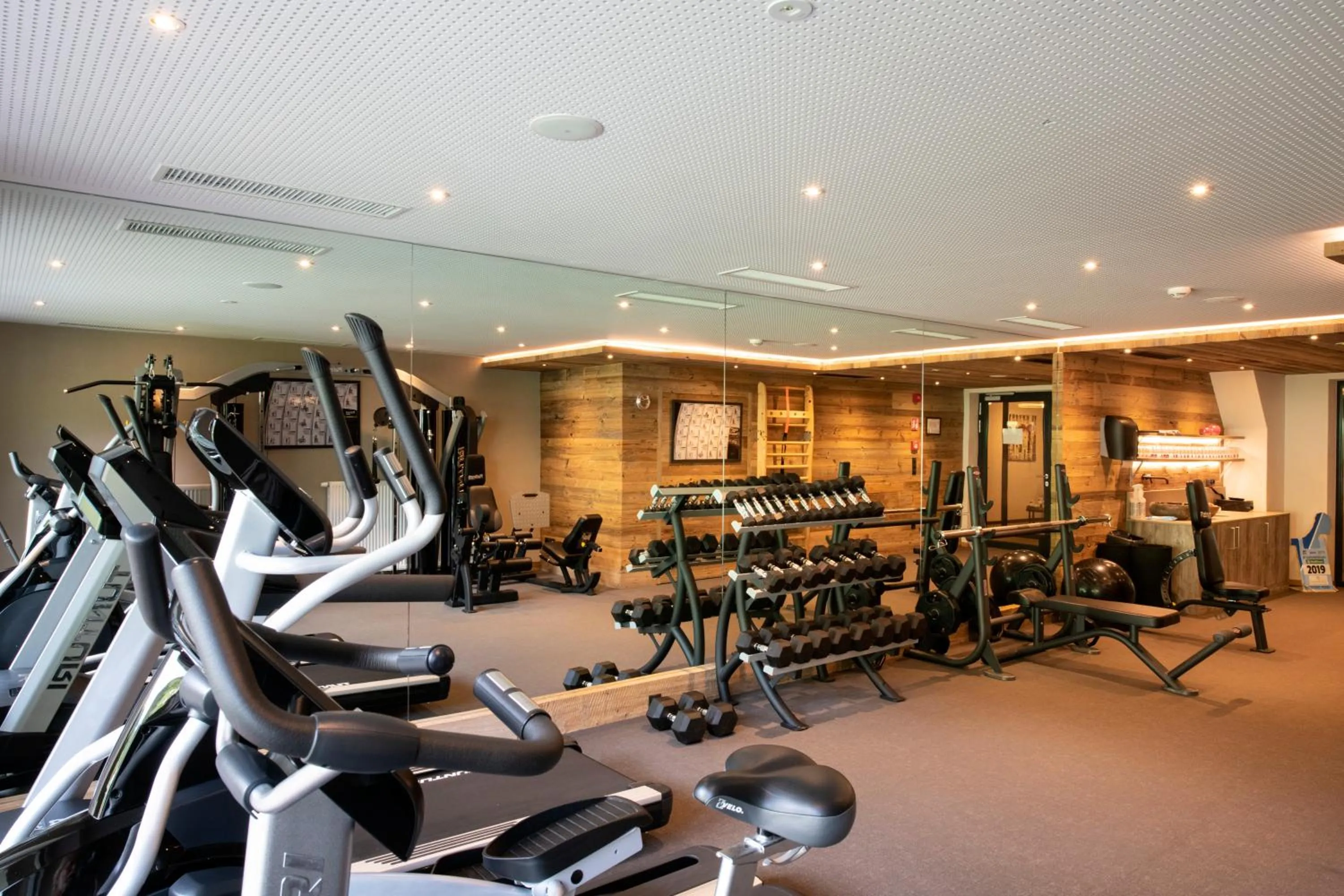 Fitness centre/facilities in Vitalpina Hotel Magdalenahof