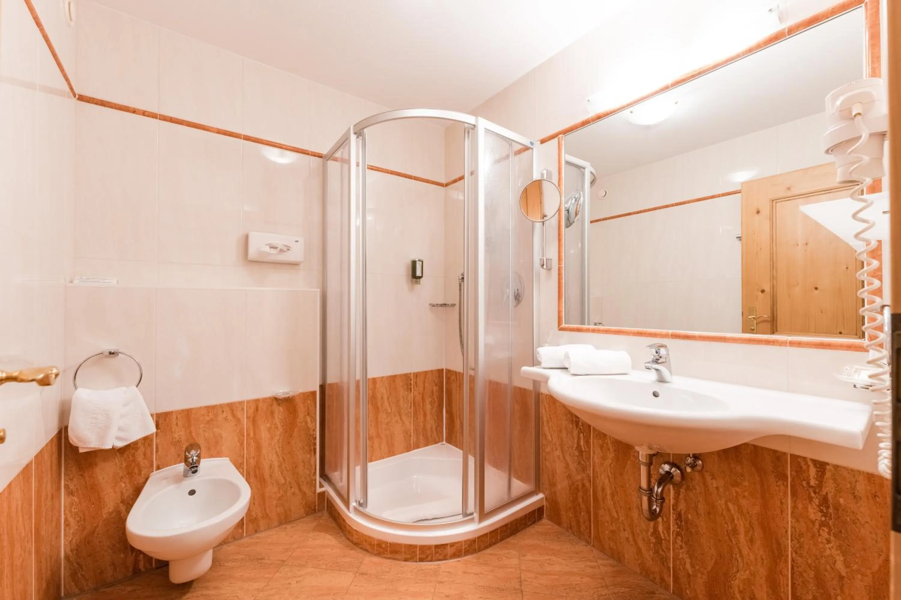 Bathroom in Vitalpina Hotel Magdalenahof