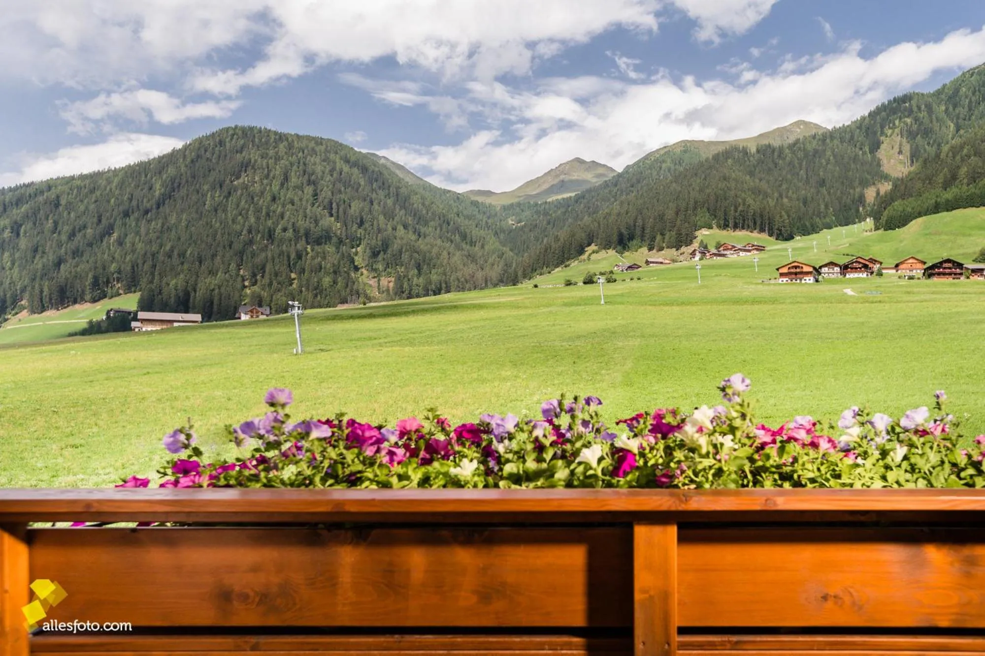 Mountain view in Vitalpina Hotel Magdalenahof