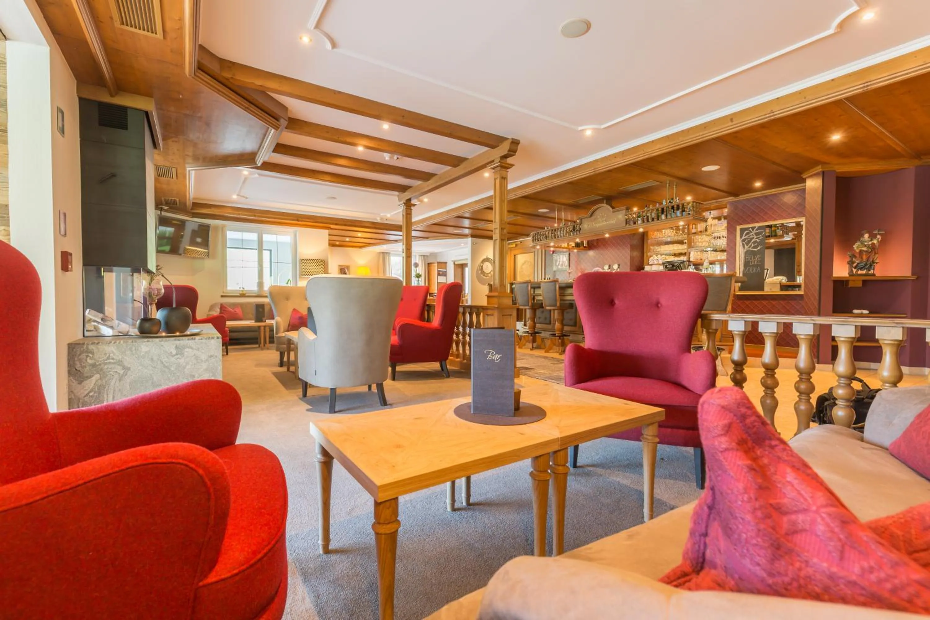 Seating area in Vitalpina Hotel Magdalenahof