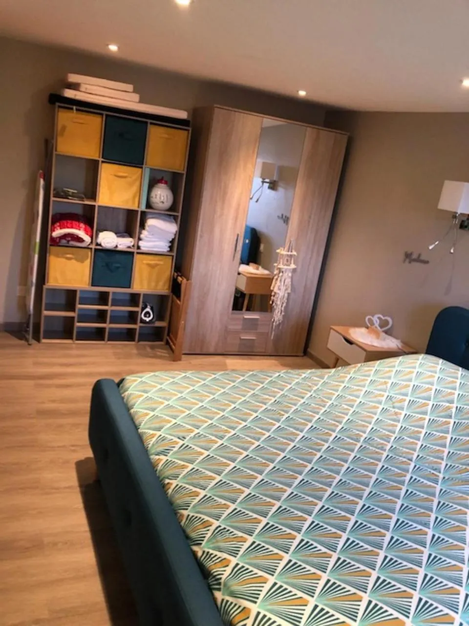 Bedroom, Bed in Gîte Lusitania