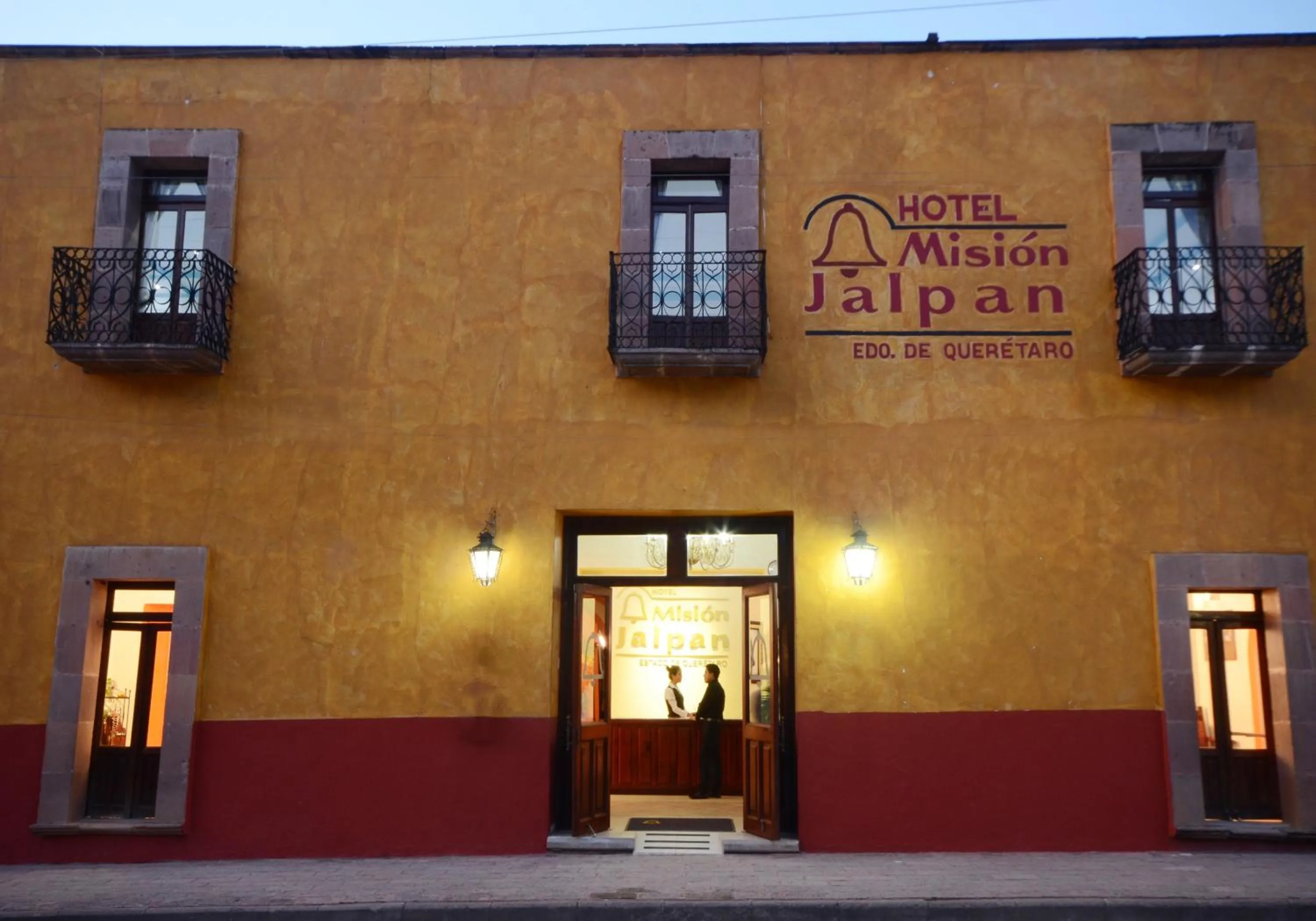 Facade/entrance in Mision Jalpan