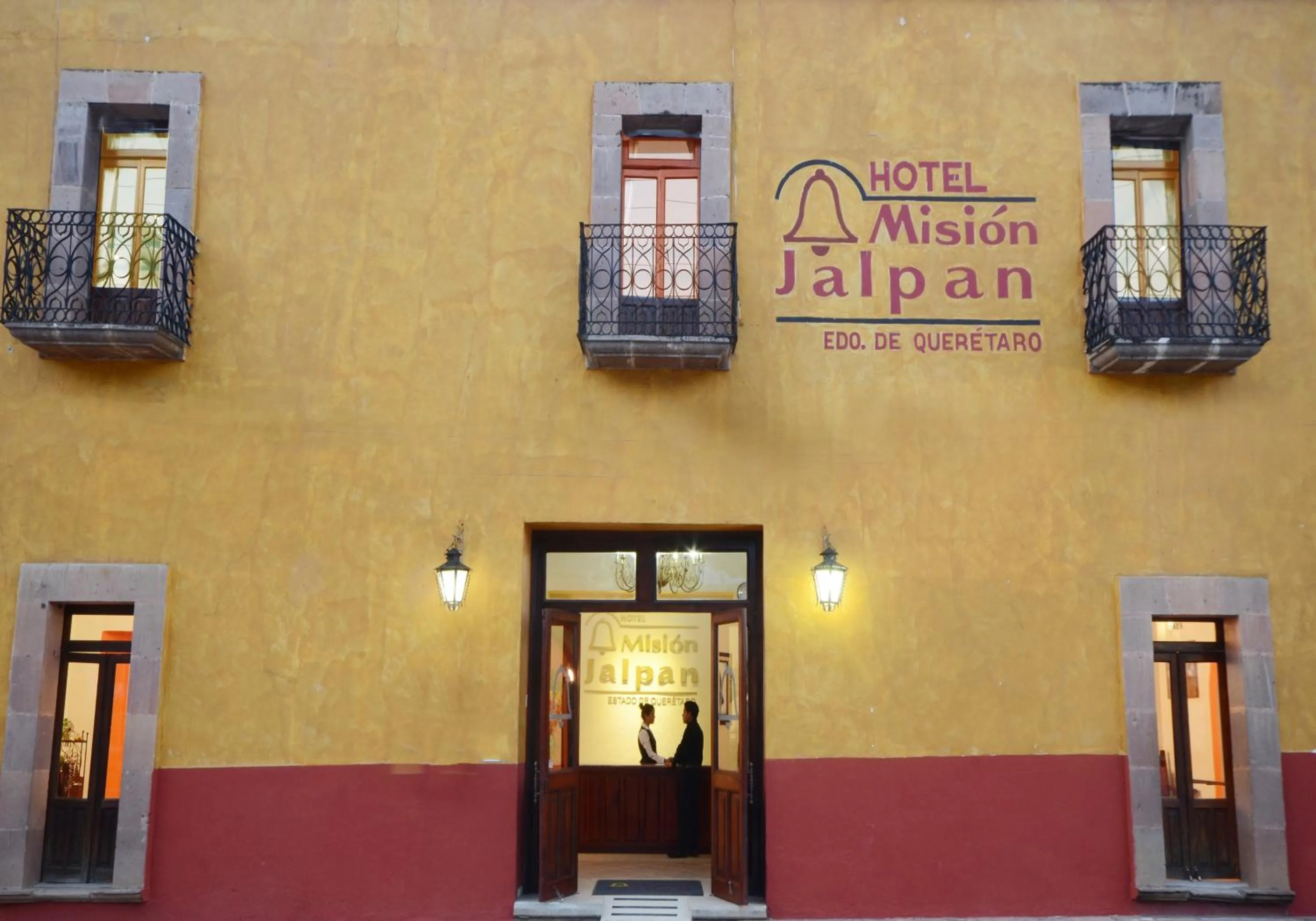 Facade/entrance in Mision Jalpan
