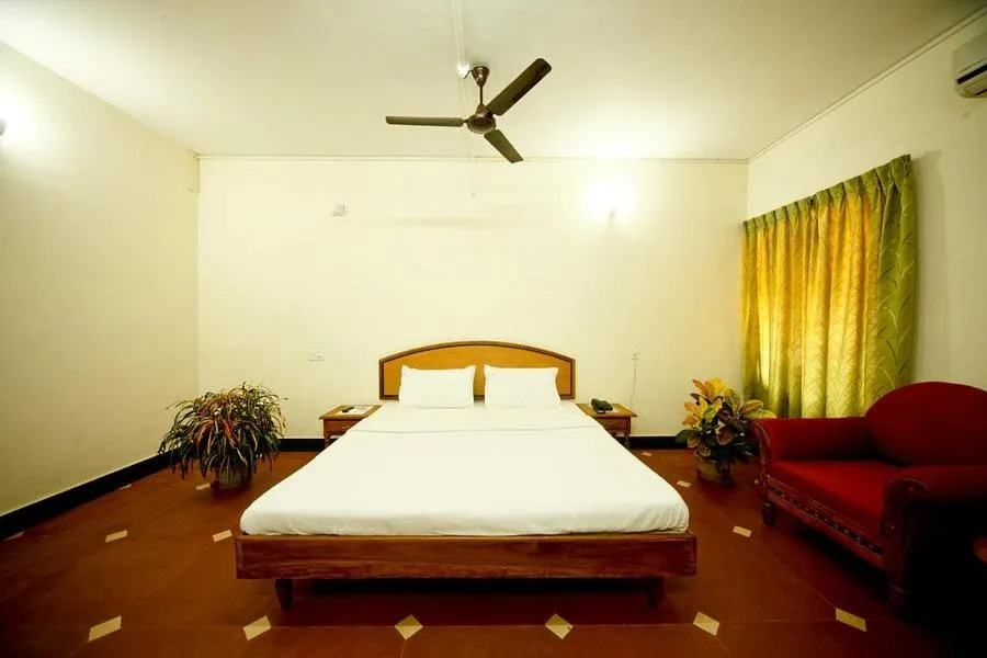 Bed in KTDC Tamarind, Nilambur