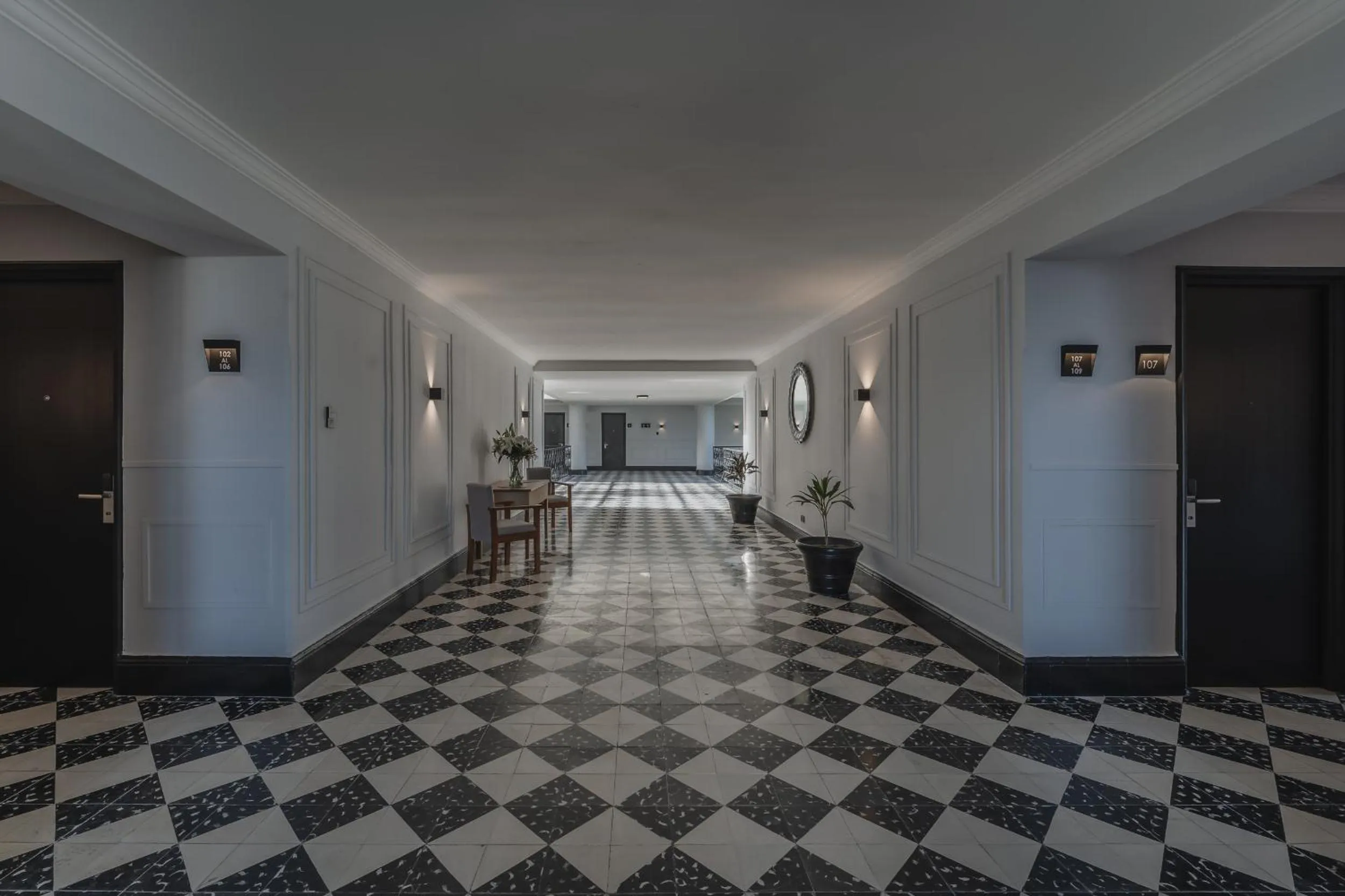 Patio in Gran Hotel Panamericana, Mérida