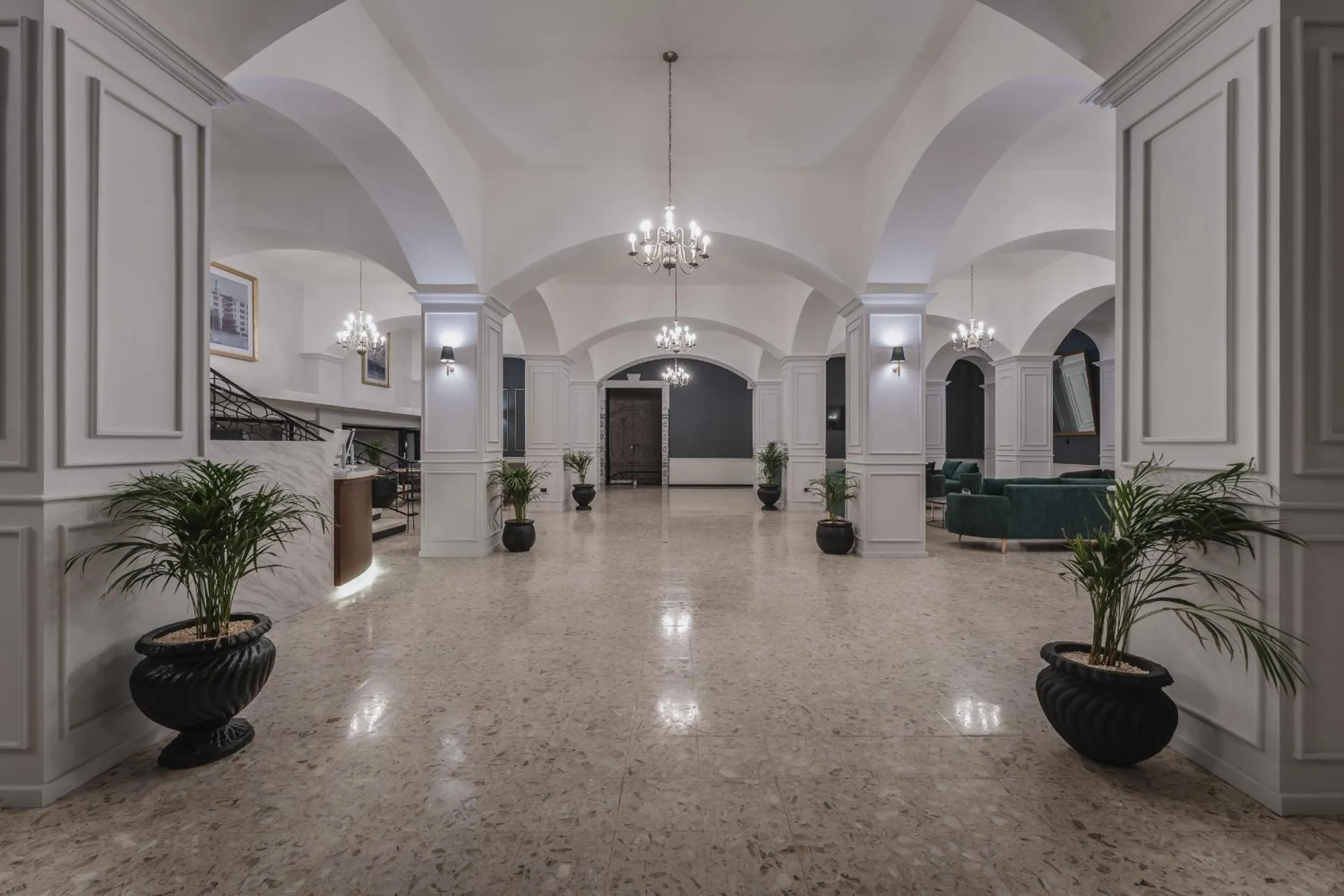 Lobby or reception in Gran Hotel Panamericana, Mérida