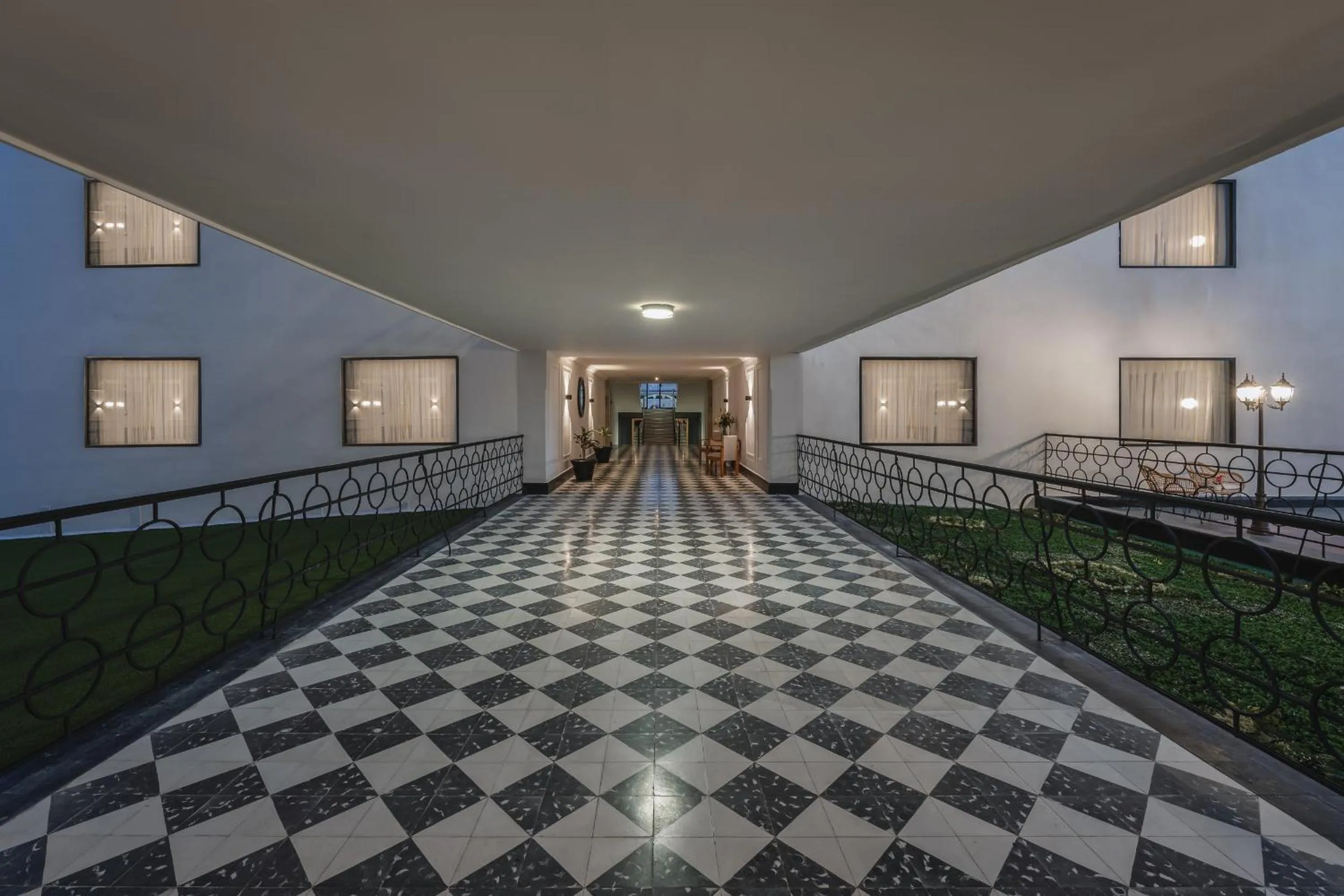 Patio in Gran Hotel Panamericana, Mérida