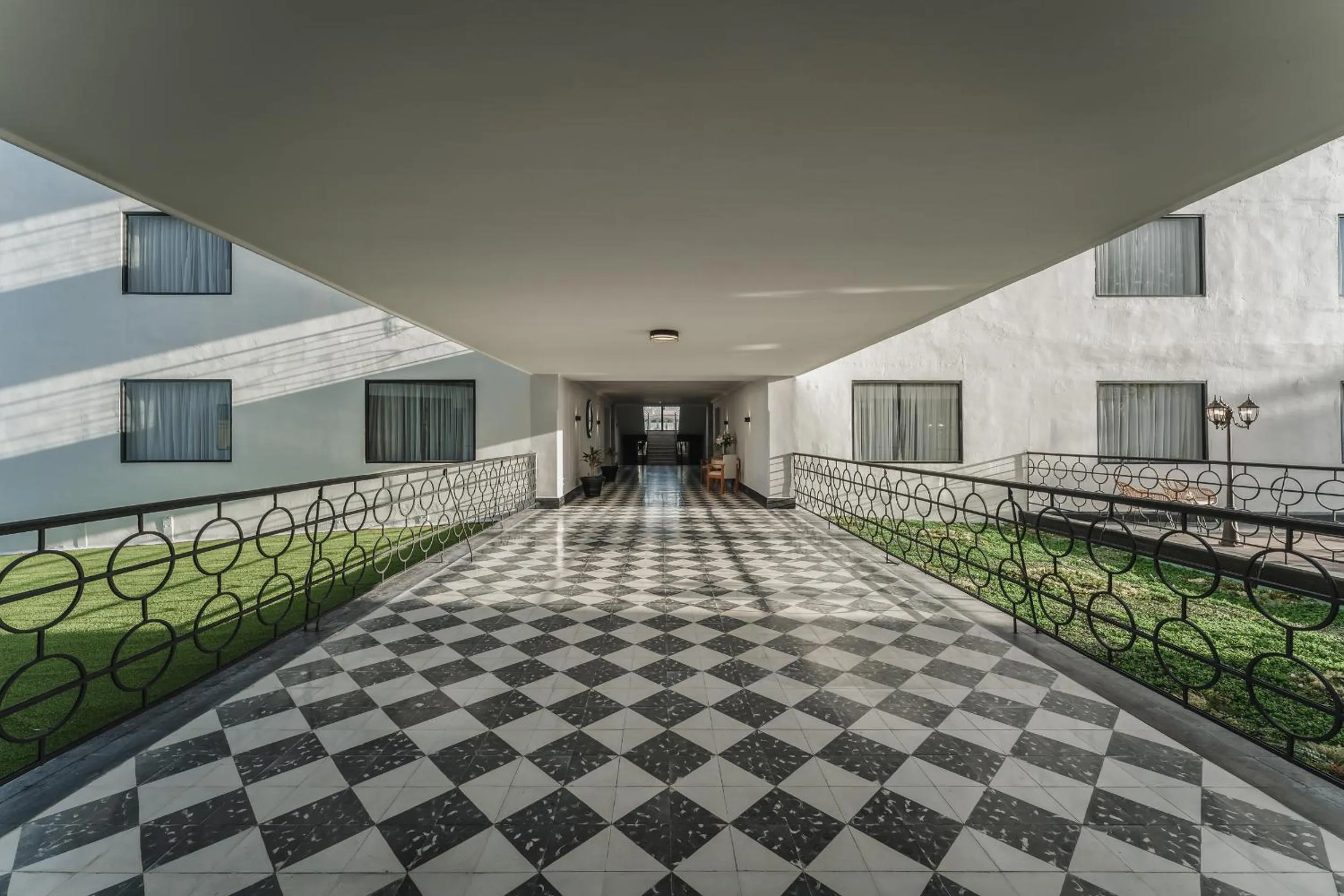 Patio in Gran Hotel Panamericana, Mérida