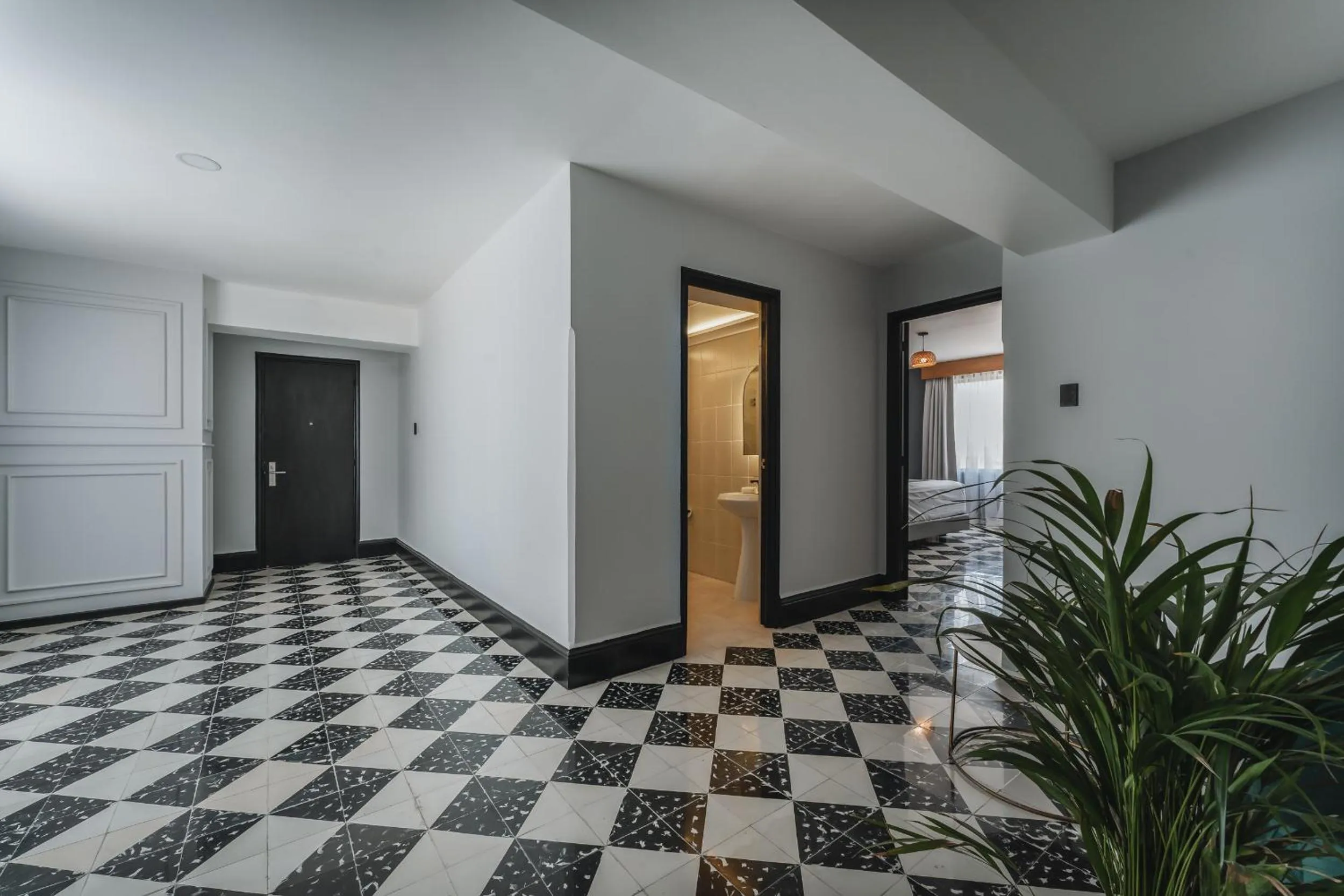Living room in Gran Hotel Panamericana, Mérida