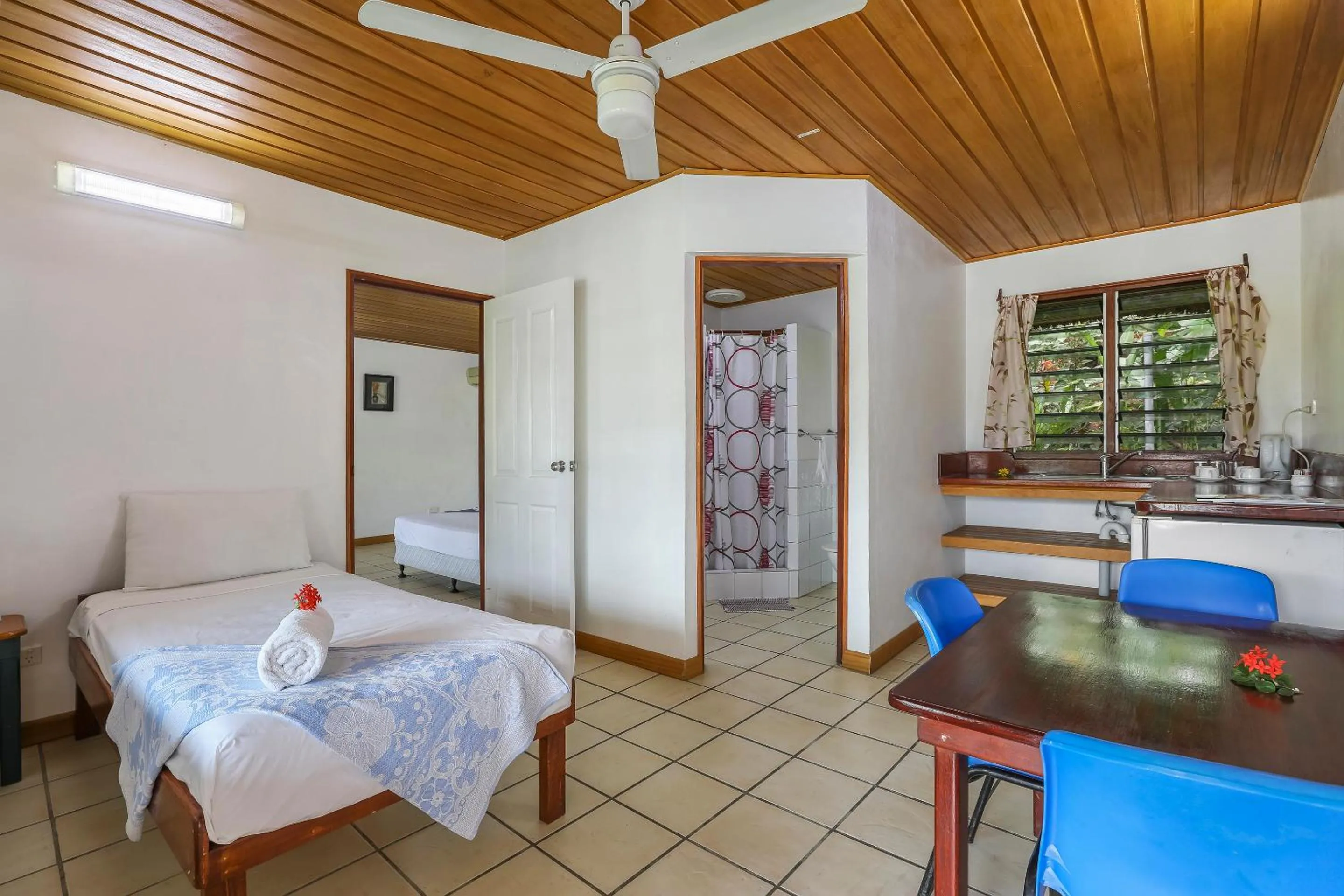 Bedroom, Bed in Beachfront Resort