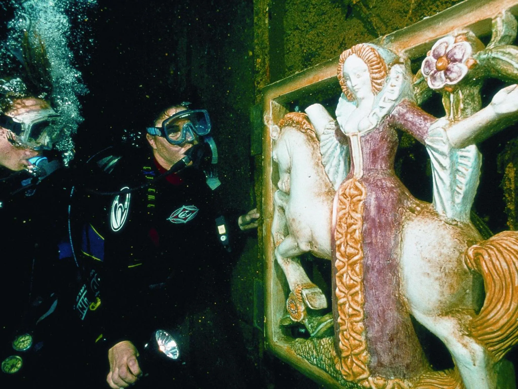 Diving in Beachfront Resort