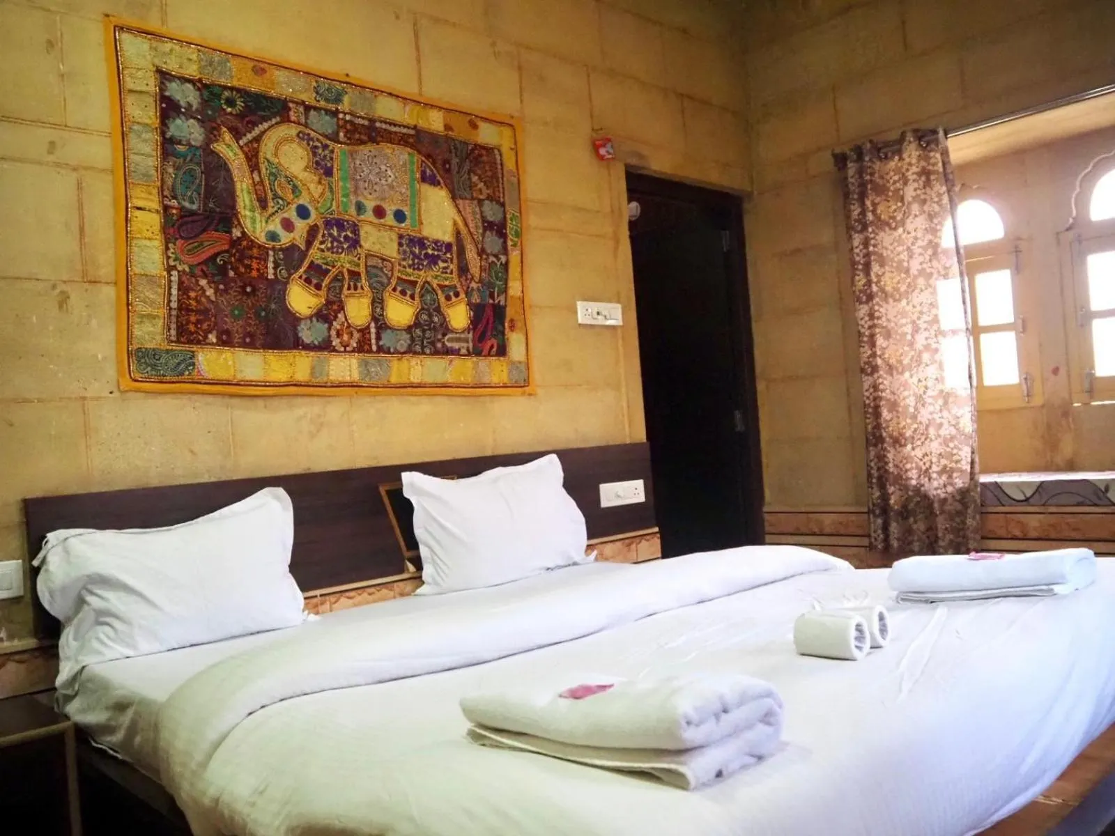 Bedroom, Bed in Hotel Tofu safari