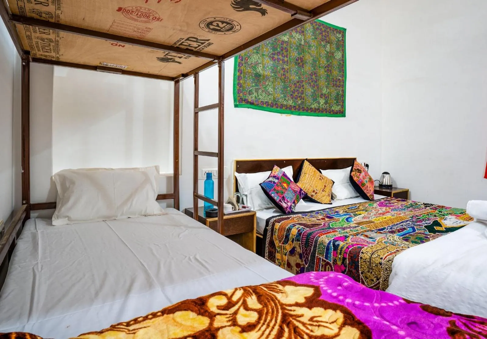 Bed in Hotel Tofu safari