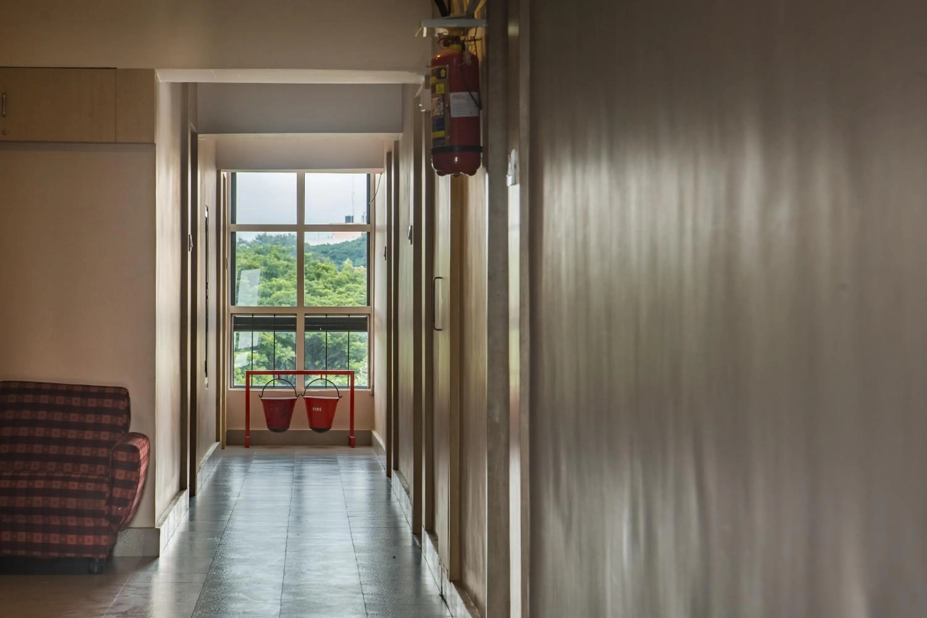 Garden view in Hotel Geo