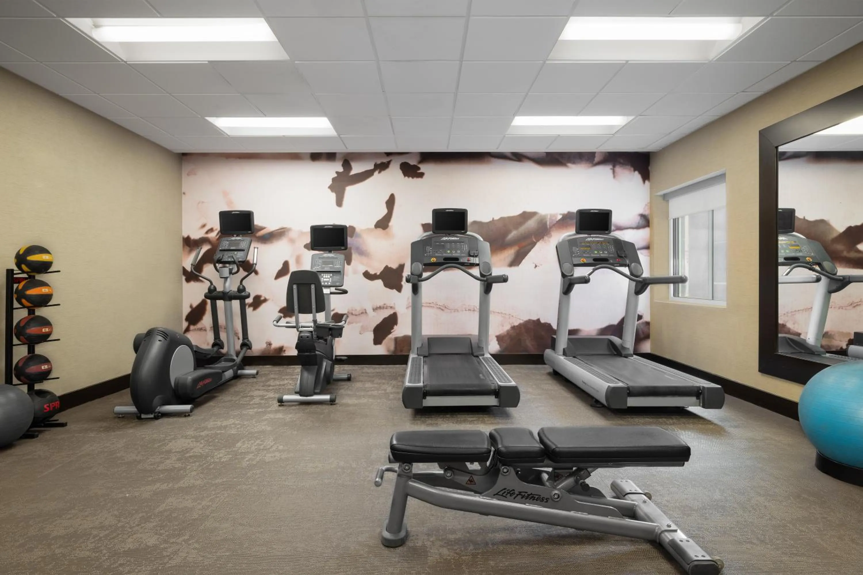 Fitness centre/facilities in Residence Inn by Marriott Des Moines Downtown
