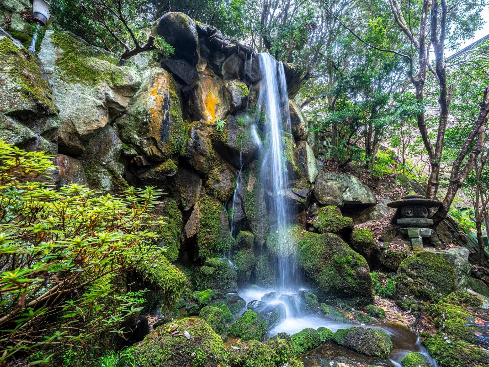 Garden in Yumoto Kanko Hotel Saikyo