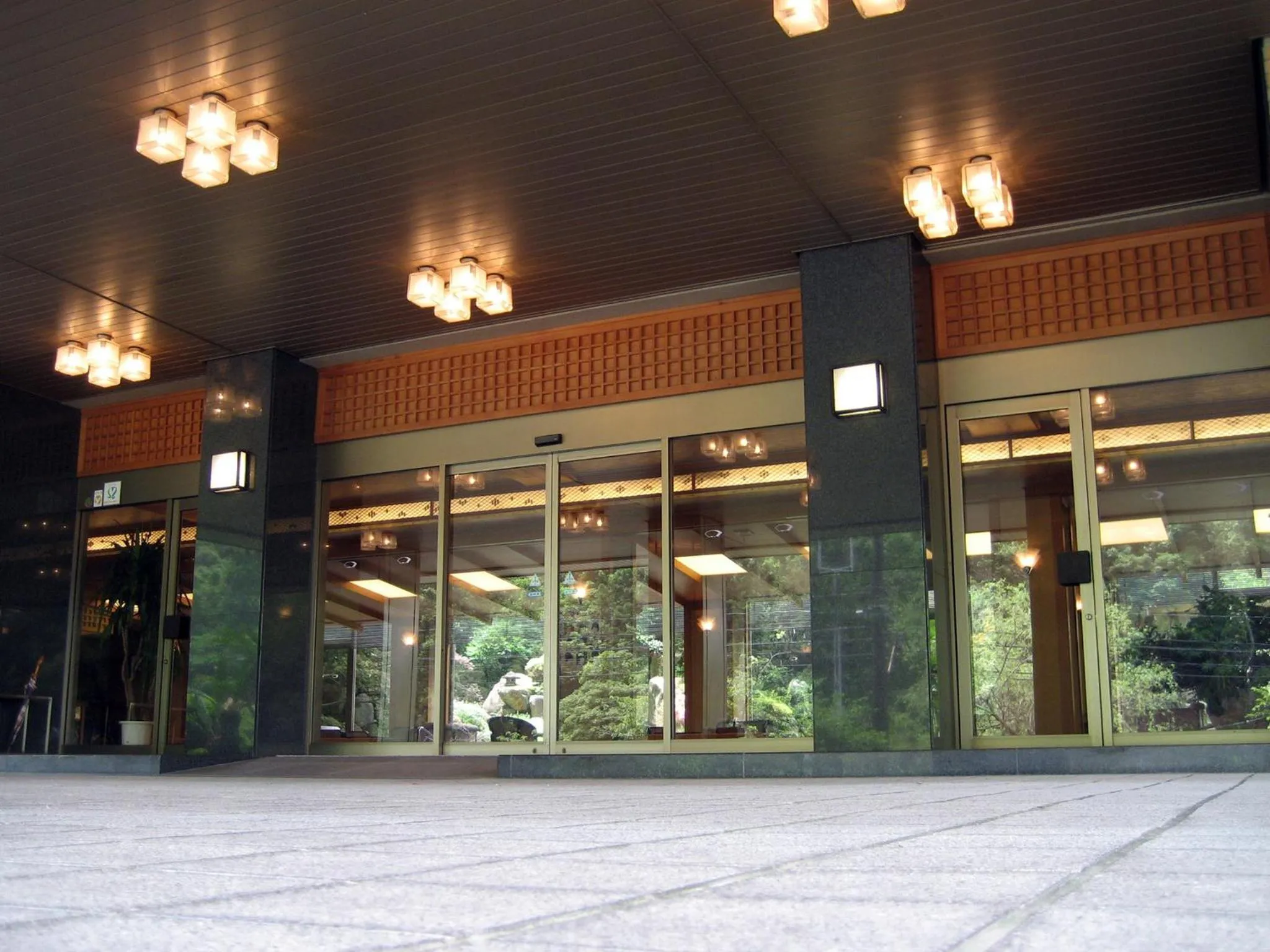 Facade/entrance in Yumoto Kanko Hotel Saikyo
