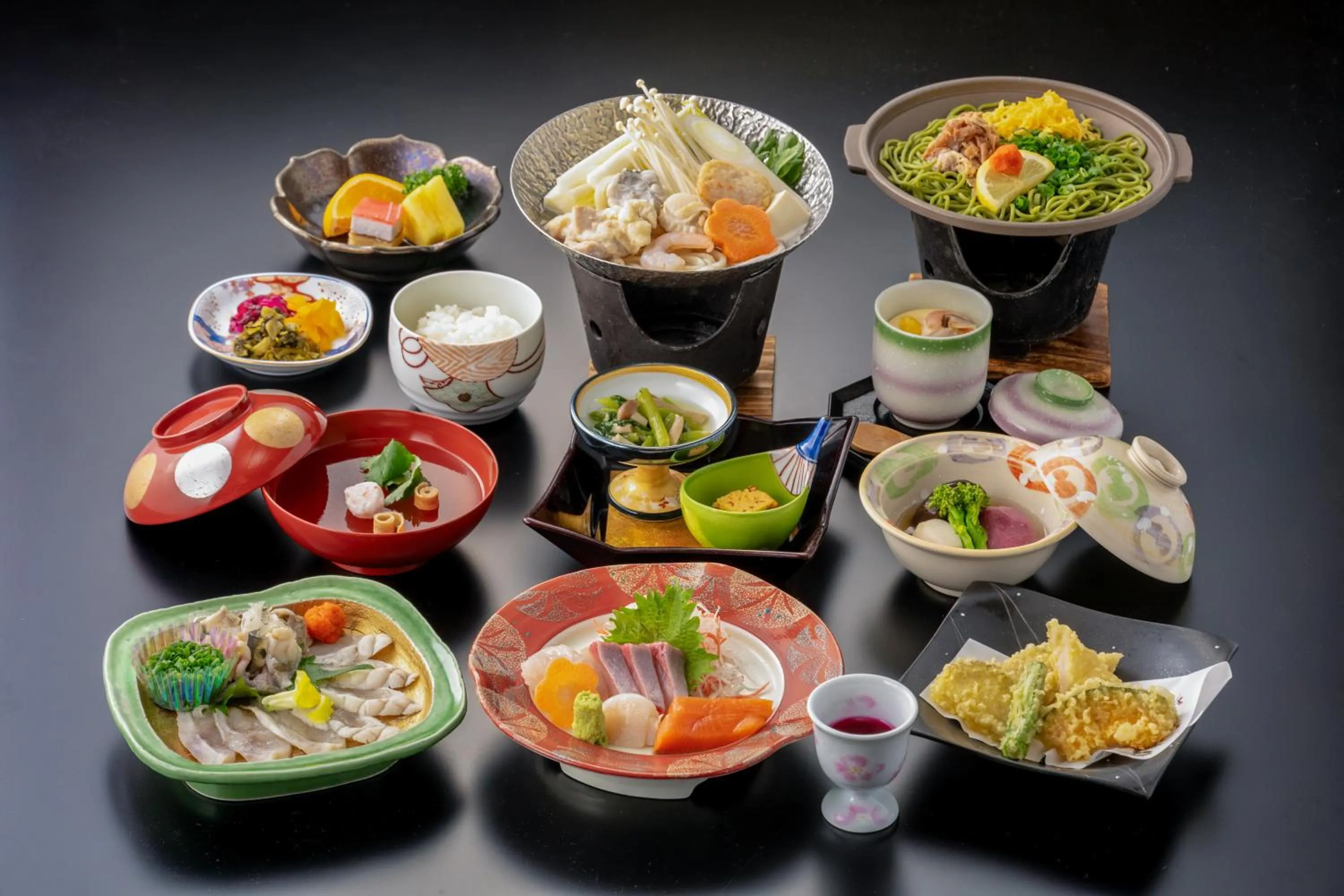 Food in Yumoto Kanko Hotel Saikyo