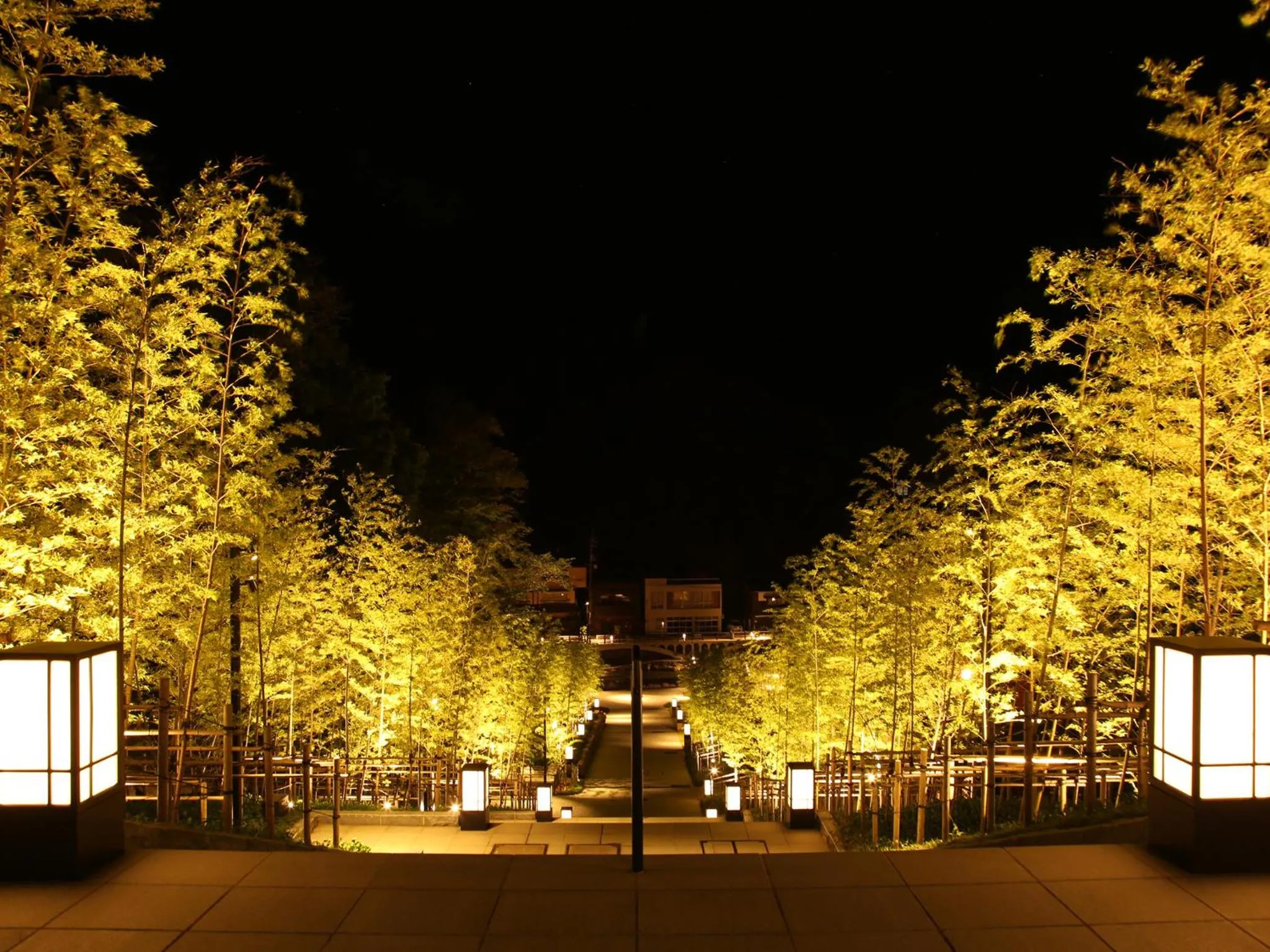 Nearby landmark in Yumoto Kanko Hotel Saikyo