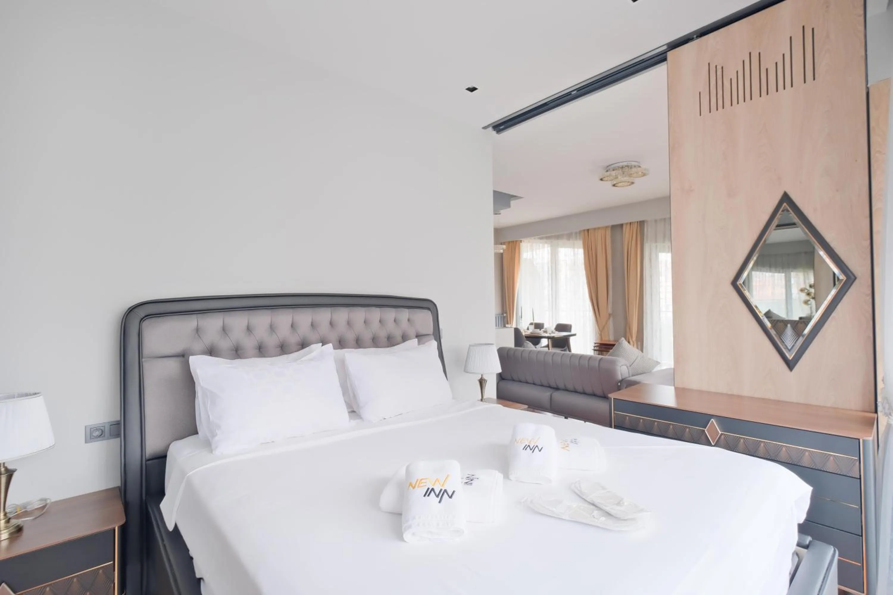 Bedroom, Bed in Benesta Residence by NewInn