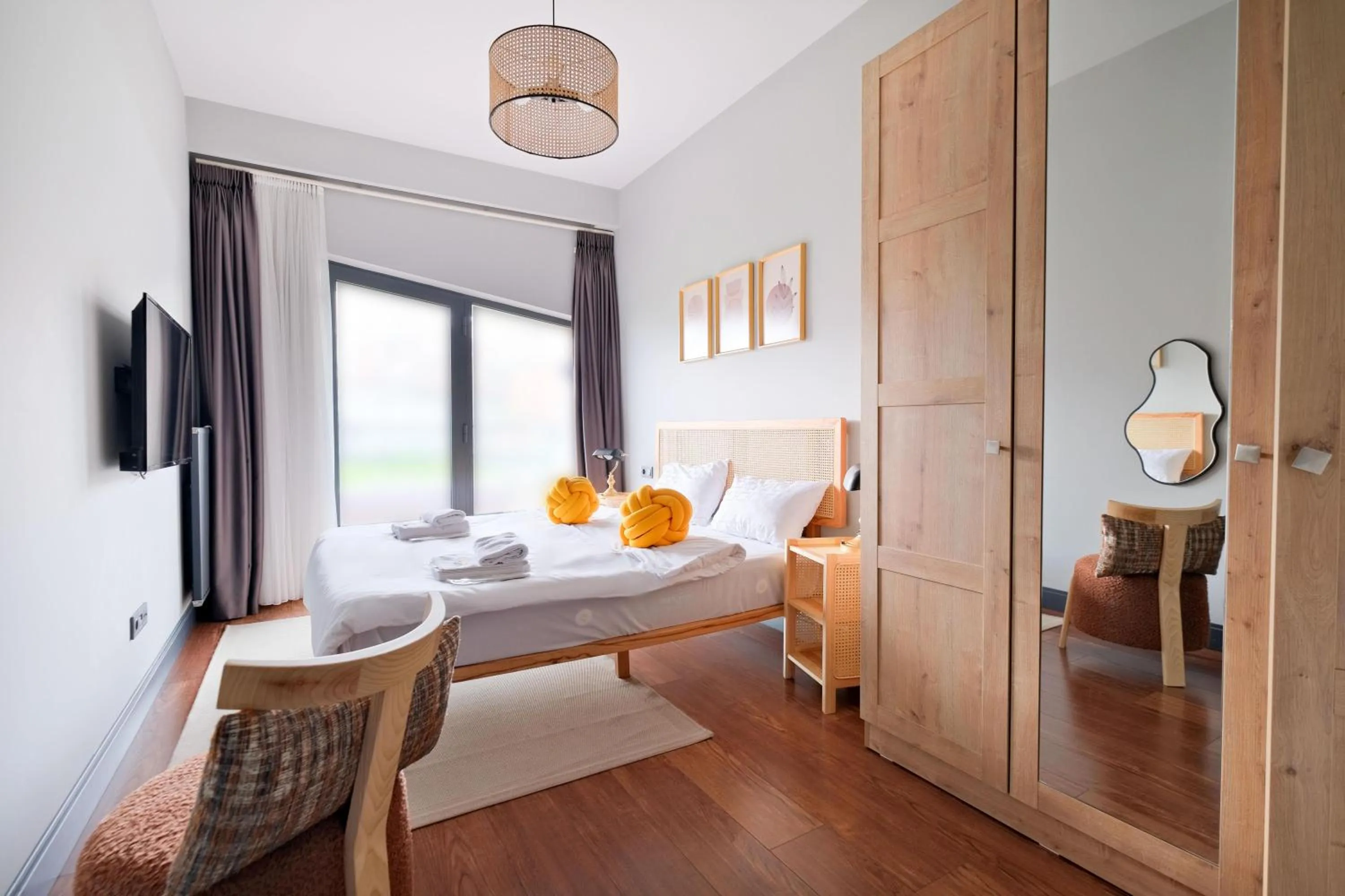 Bedroom, Bed in Benesta Residence by NewInn