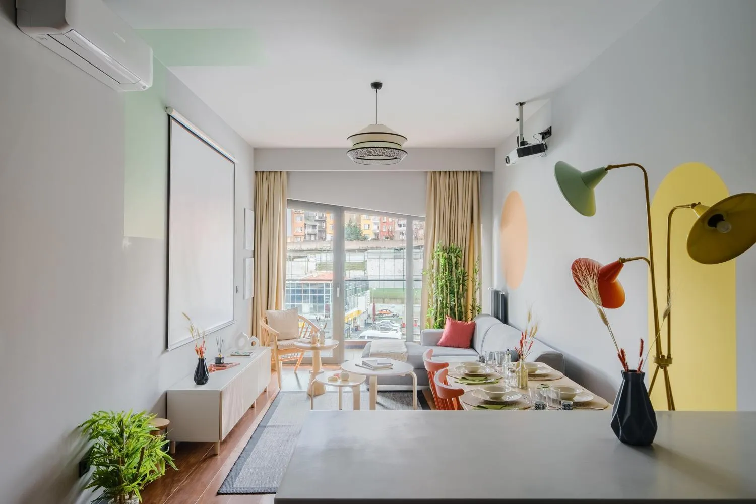 Living room in Benesta Residence by NewInn