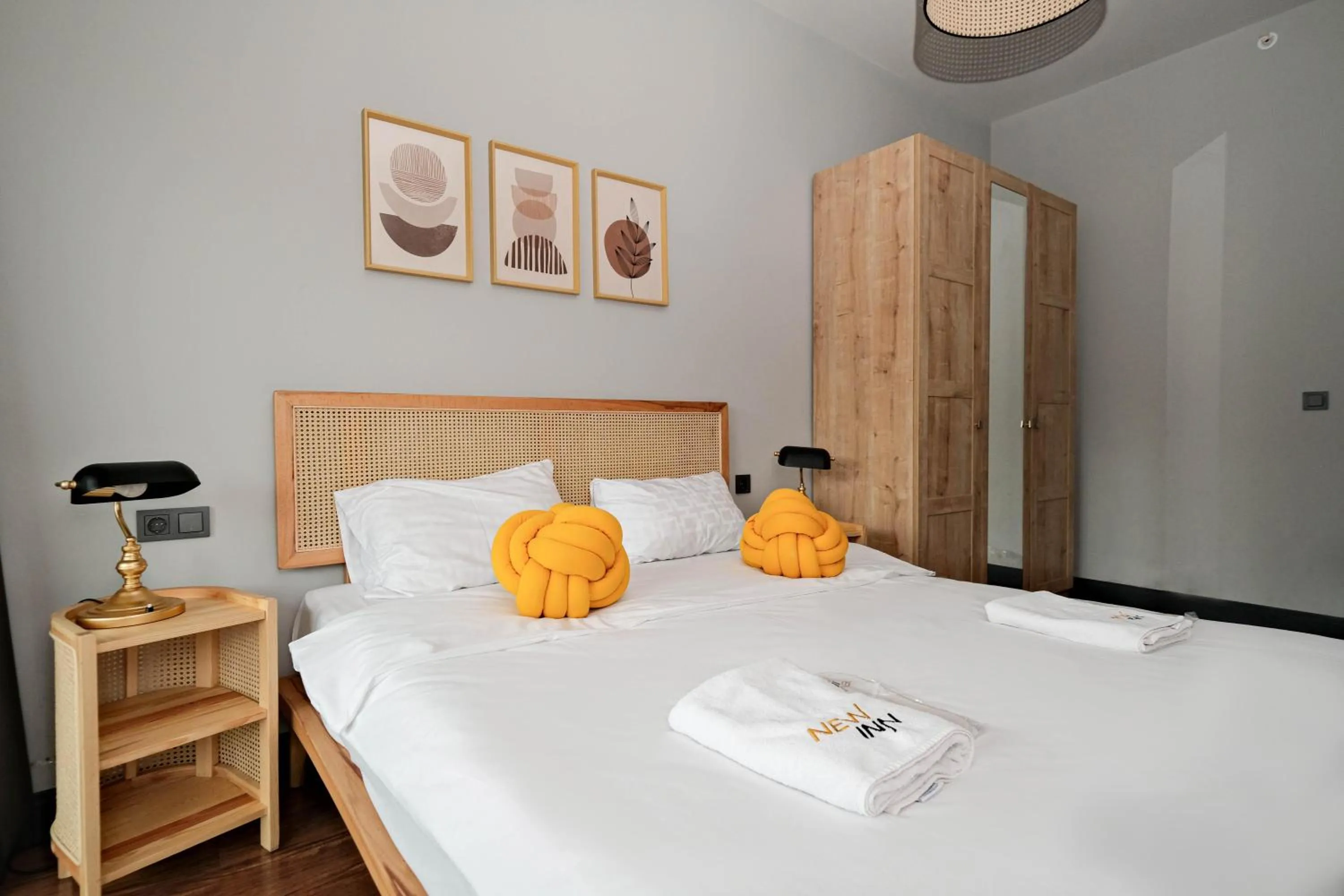 Bedroom, Bed in Benesta Residence by NewInn