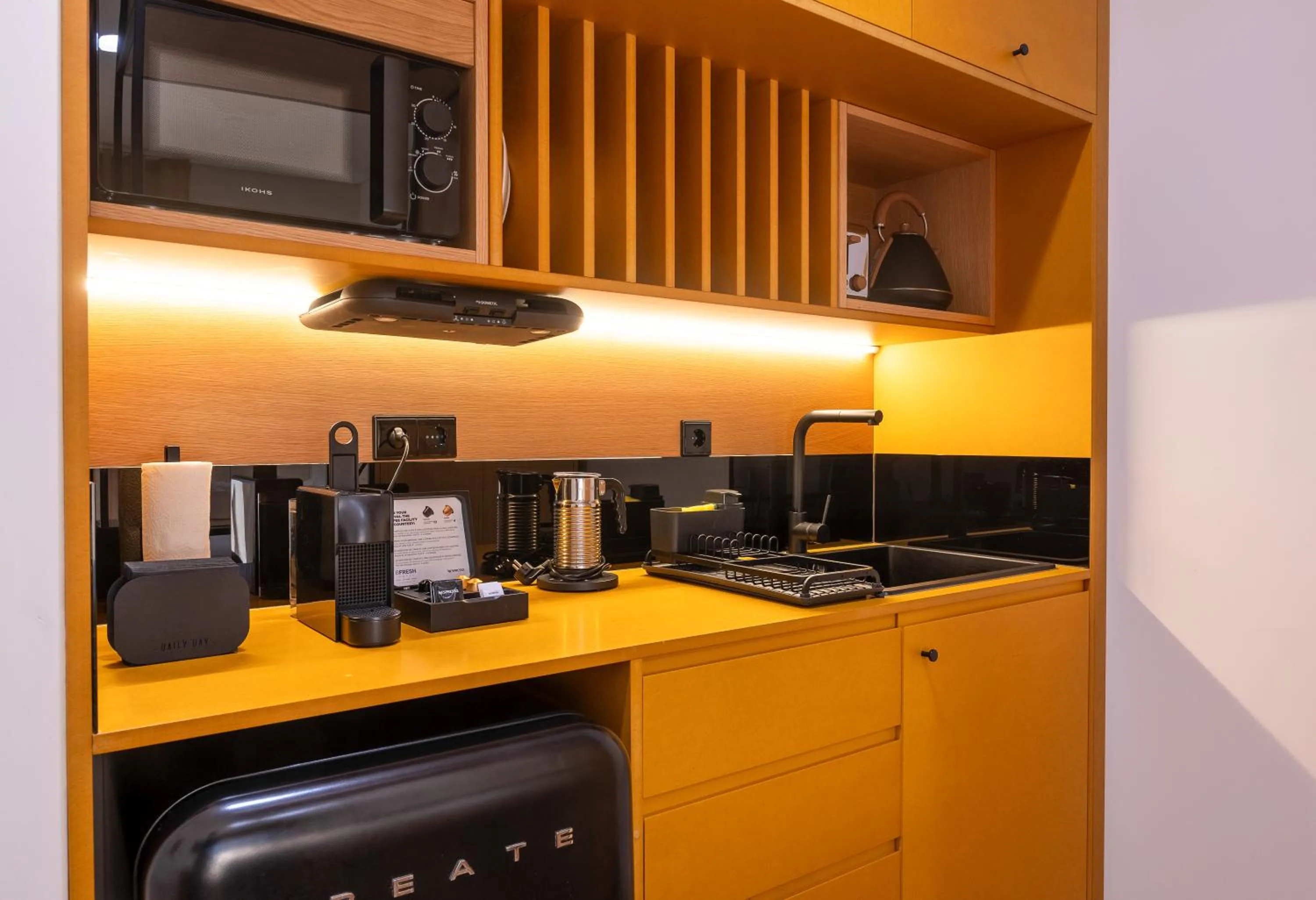 Kitchen or kitchenette in BFRESH Hotel - Padel, Pool & Fitness - Adults Only