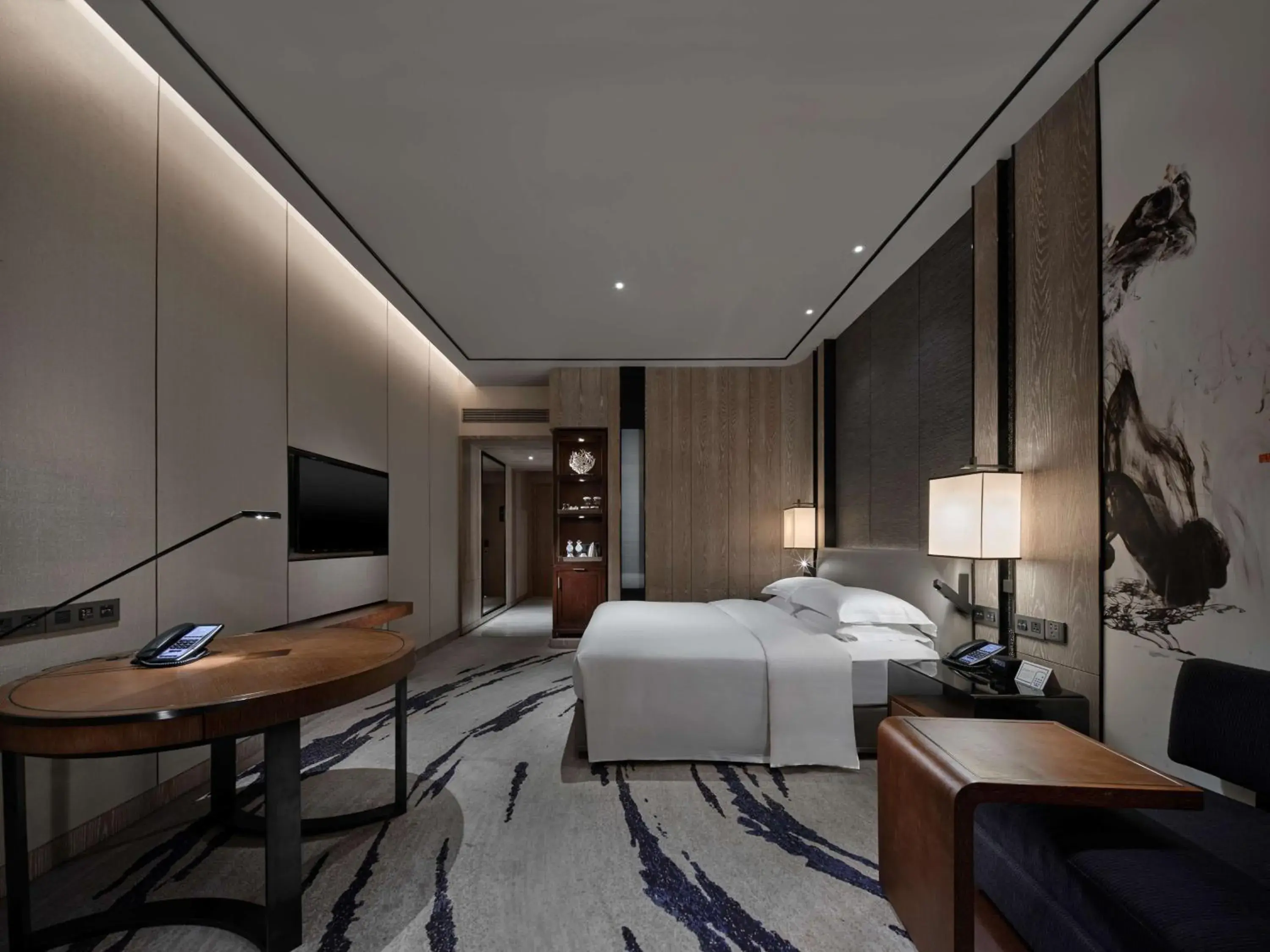 King Accessible Guest Room WangHai Wing in Hilton Shenzhen Shekou Nanhai King Accessible Guest Room WangHai Wing in Hilton Shenzhen Shekou Nanhai