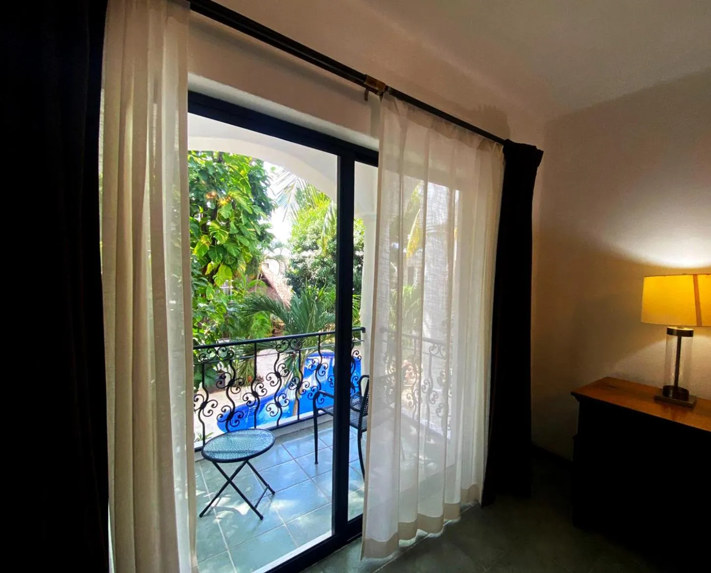 Balcony/Terrace in Hacienda Paradise Hotel