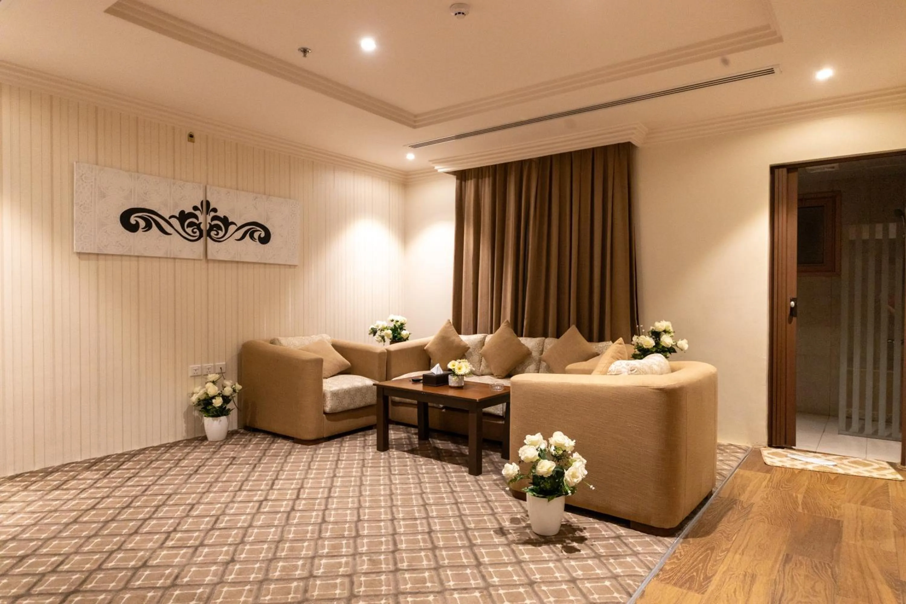 Living room in Burj Al Hayat Hotel Suites - Al Olaya