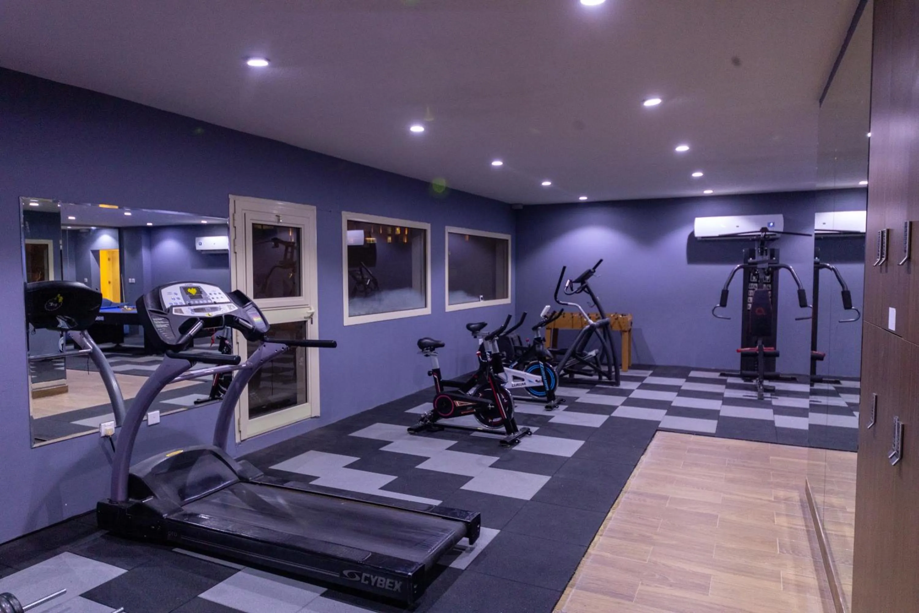 Fitness centre/facilities in Burj Al Hayat Hotel Suites - Al Olaya