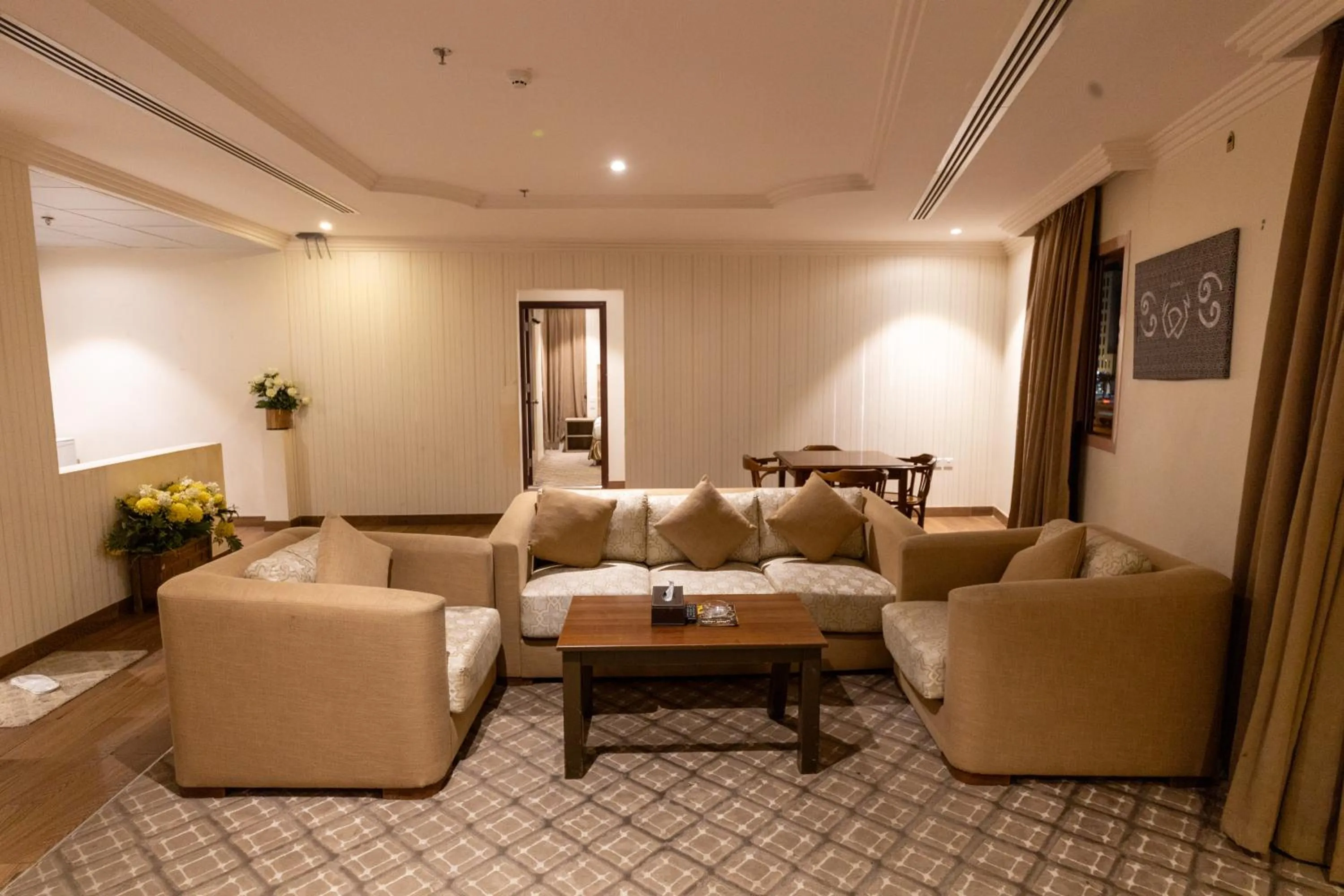 Living room in Burj Al Hayat Hotel Suites - Al Olaya