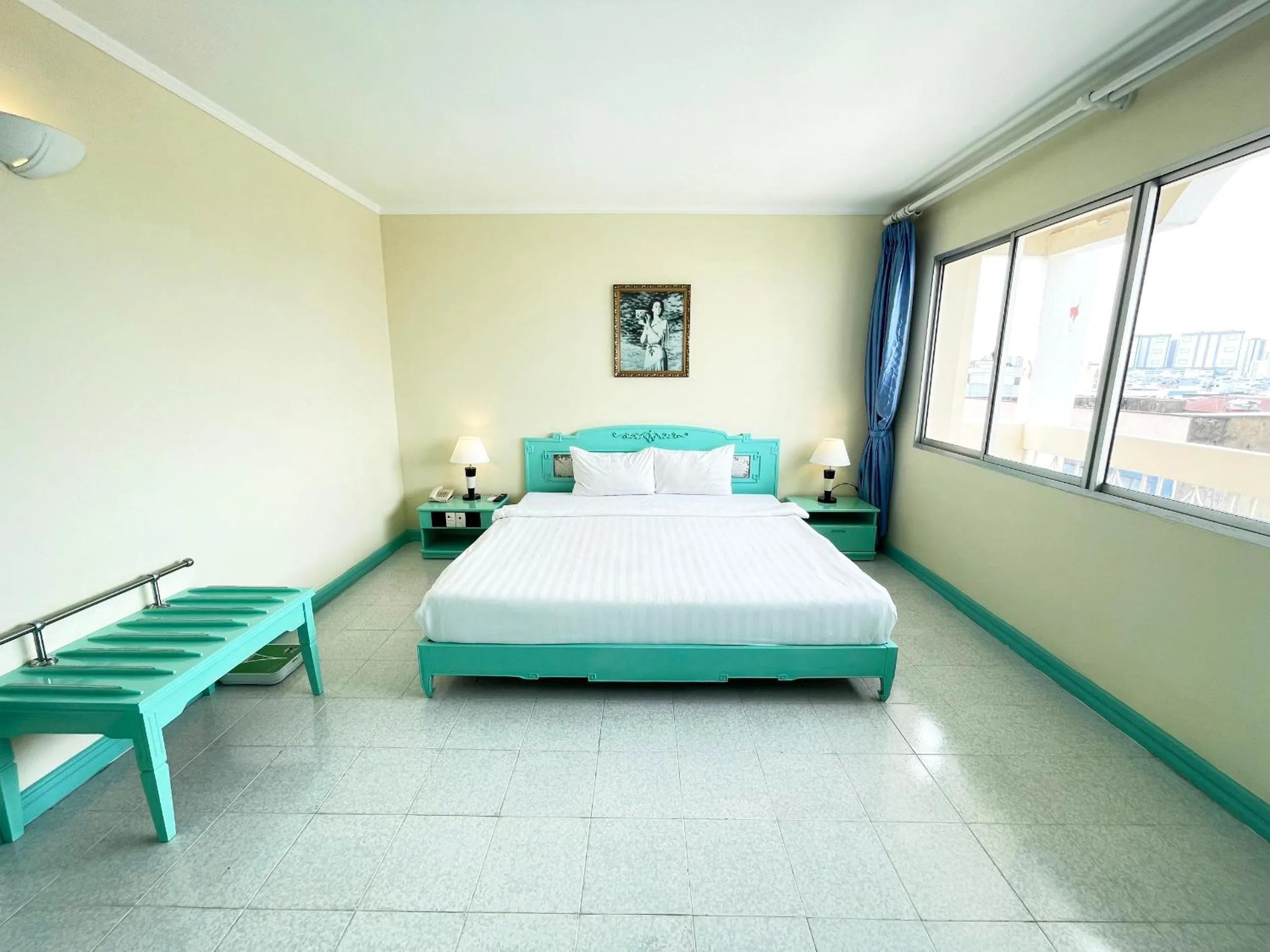 Bed in Bat Dat Hotel