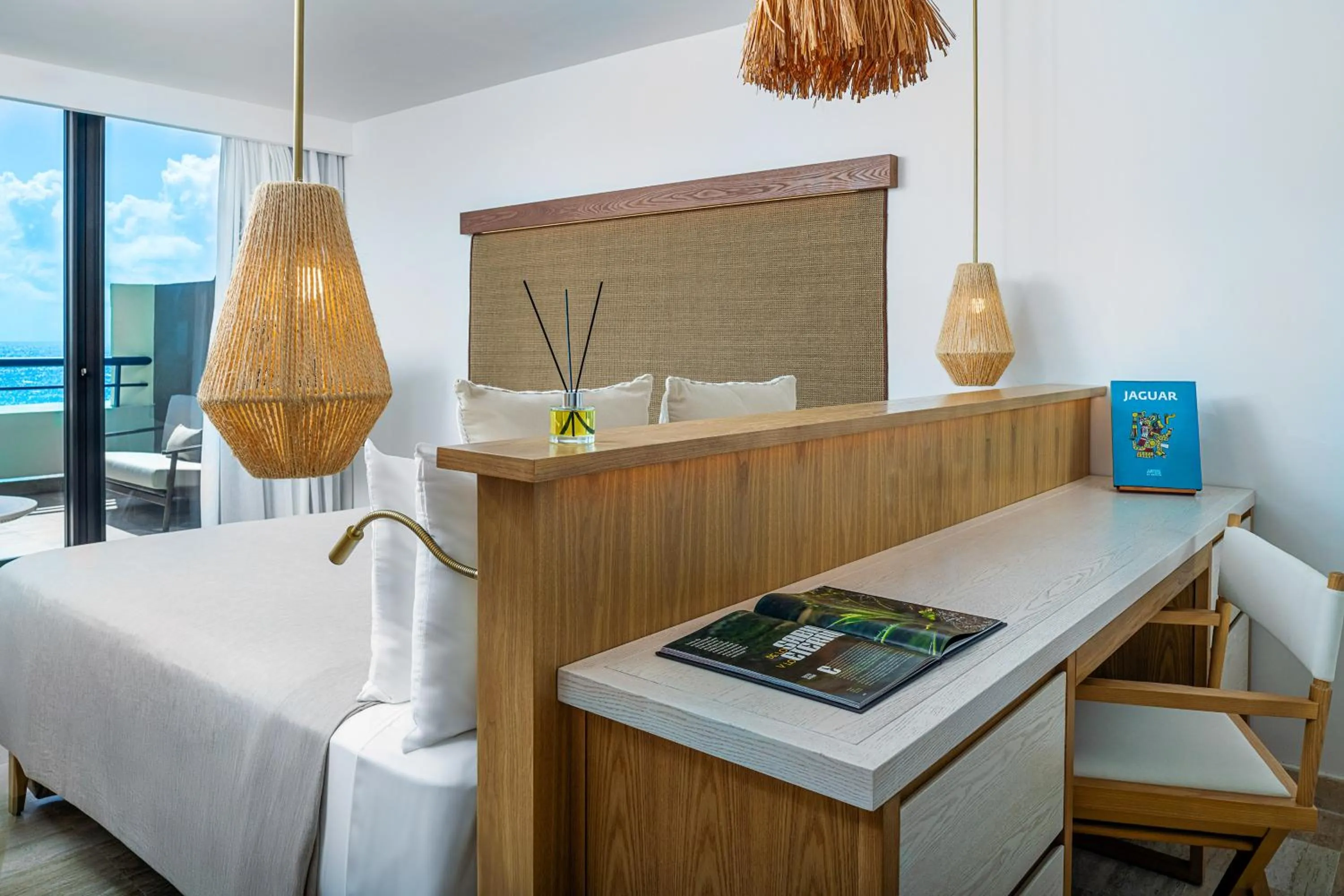 Bedroom, Bed in Paradisus Cancun All Inclusive - Grand Reopening coming soon