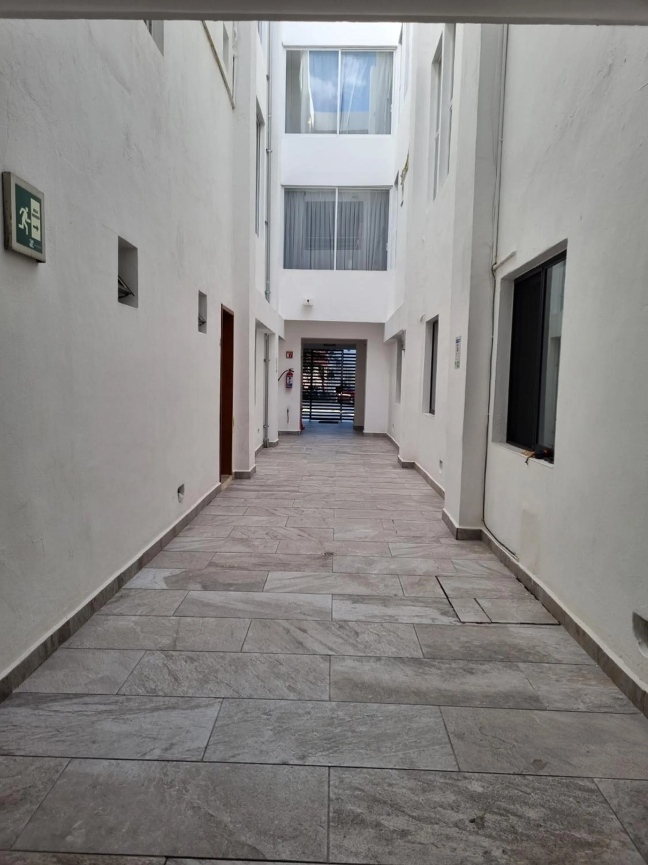 Patio in Hotel Soberanis