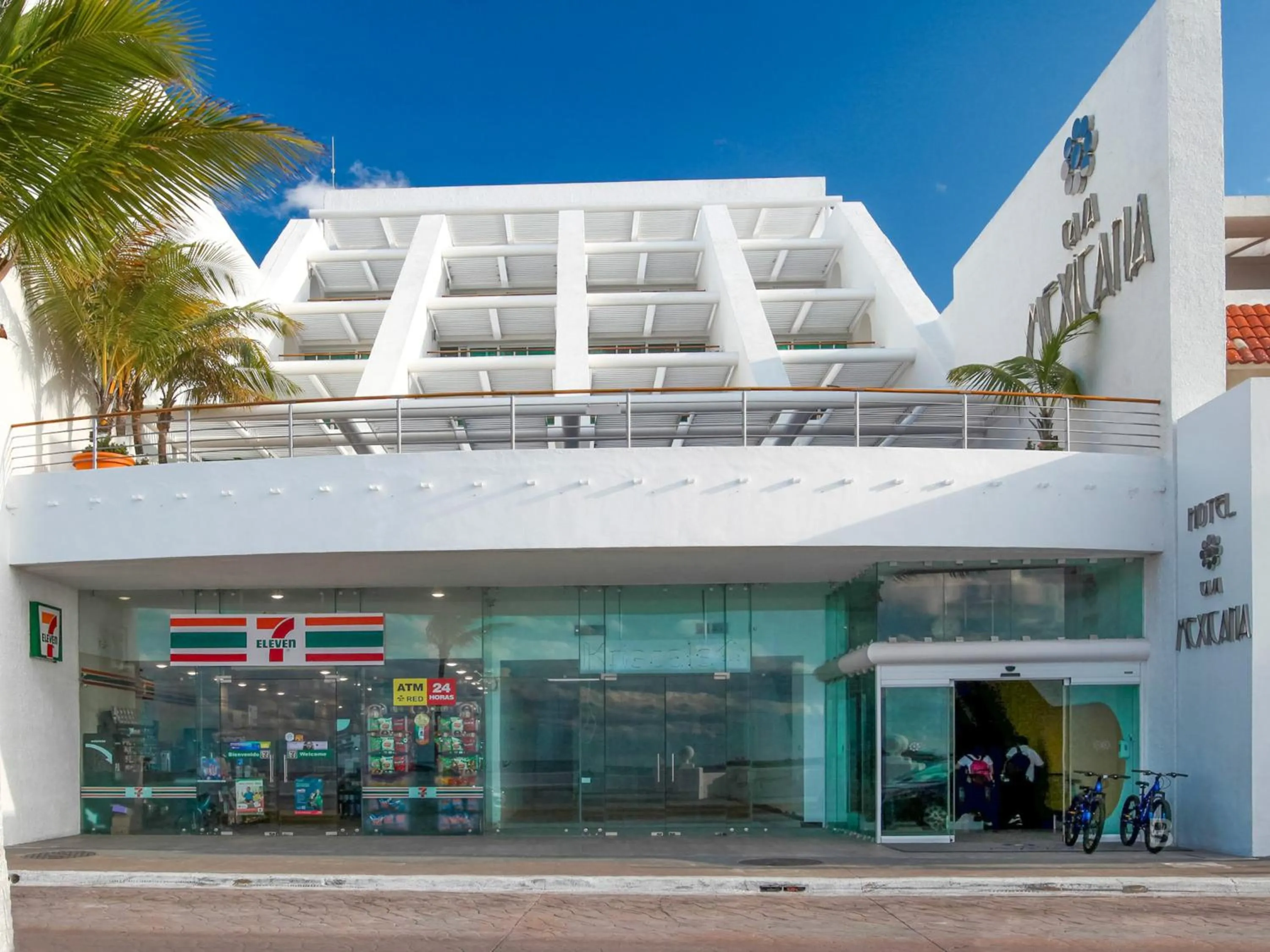 Property building in Hotel Casa Mexicana Cozumel
